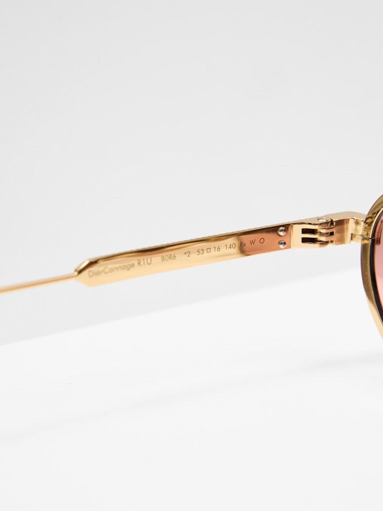 Dior Dior DiorCannage R1U Gradient Pink Oval Sunglasses Size ONE SIZE - 8 Thumbnail