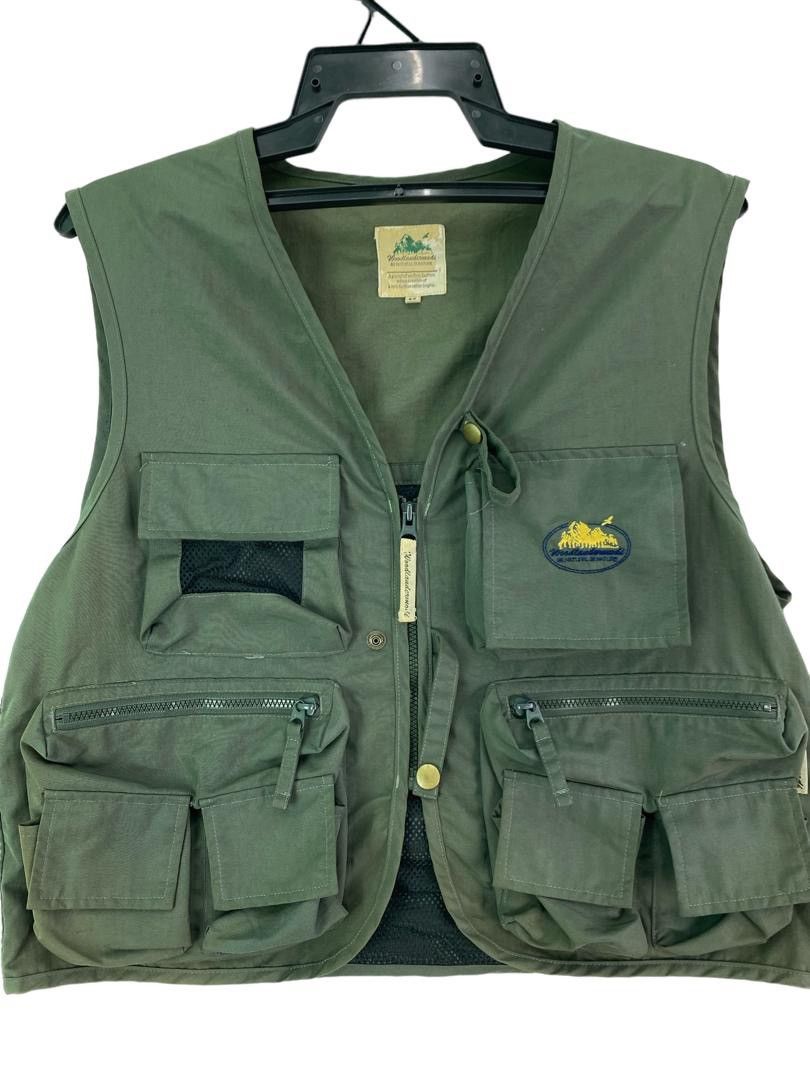 Japanese Brand Vtg 90s rare WOODLAND ERMODI hunting vest cargo pocket Size US M / EU 48-50 / 2 - 2 Thumbnail