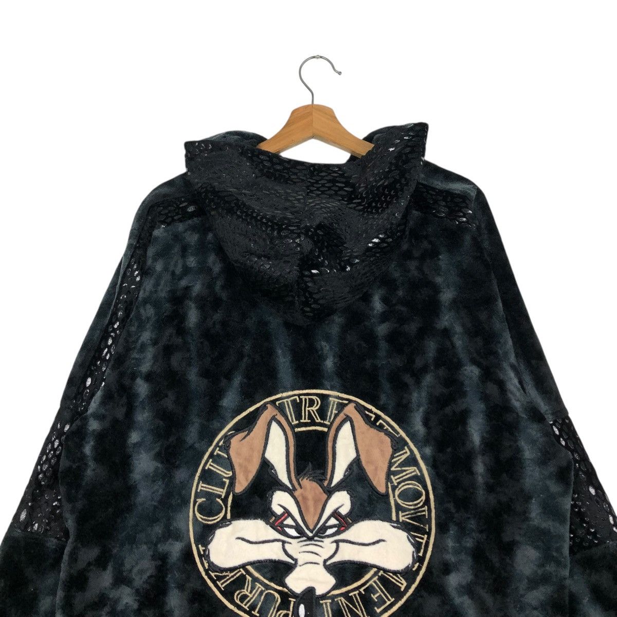 Cartoon Network 🔥VINTAGE OVERSIZE JACKET CARTOON PURKY RICH BLACK BIG LOGO Size US M / EU 48-50 / 2 - 11 Thumbnail