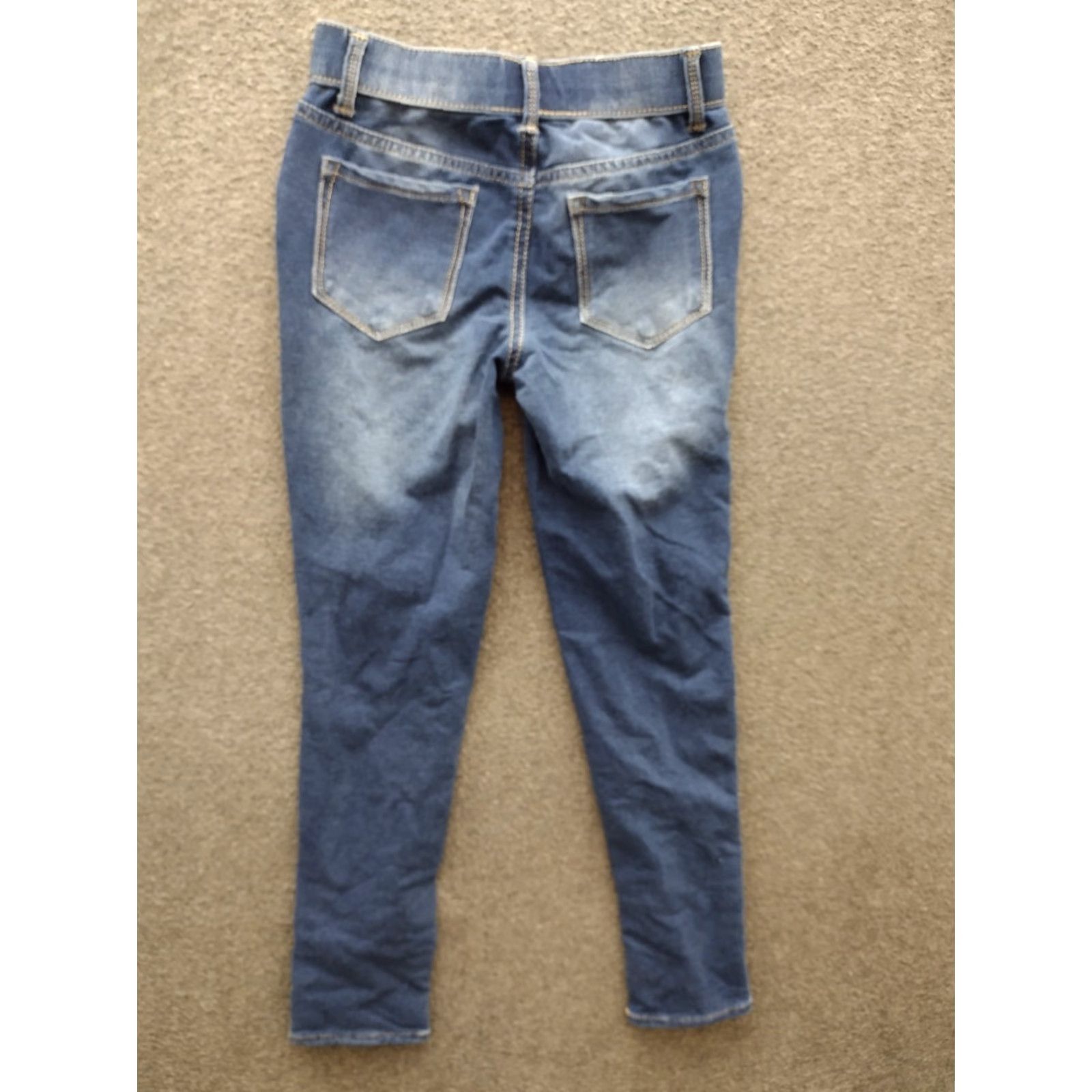 Vintage VINTAGE Vanilla Star Women's Jeans 8 Blue Denim High Rise Skinny Tailored 5-Pocket City Womens Size 30" / US 8 / IT 44 - 2 Thumbnail