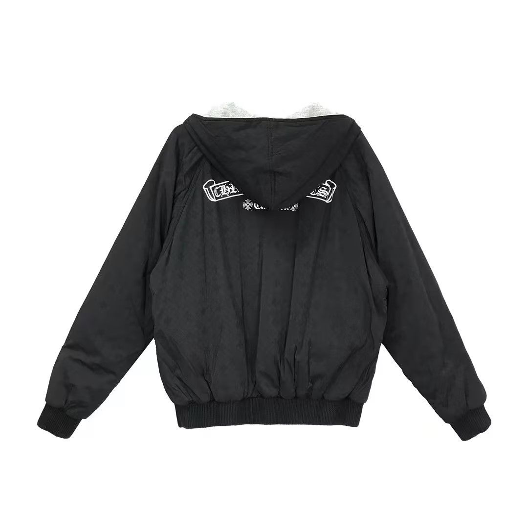 Chrome Hearts Chrome Hearts Tonal Monogram Horseshoe Logo Zip Up Hoodie Size US L / EU 52-54 / 3 - 2 Thumbnail