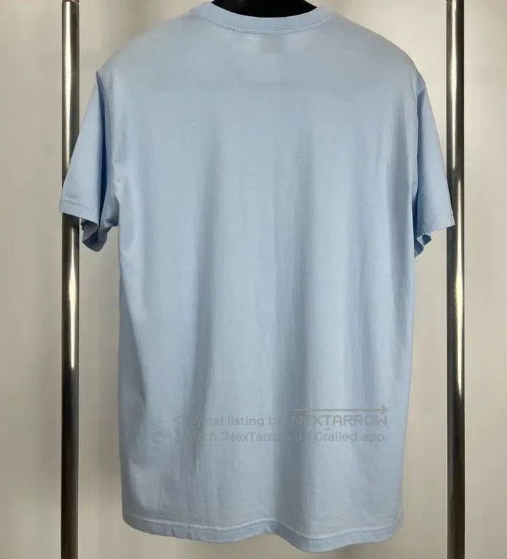 Burberry Burberry Light Blue Cotton Women's T-shirt. Size S / US 4 / IT 40 - 2 Thumbnail