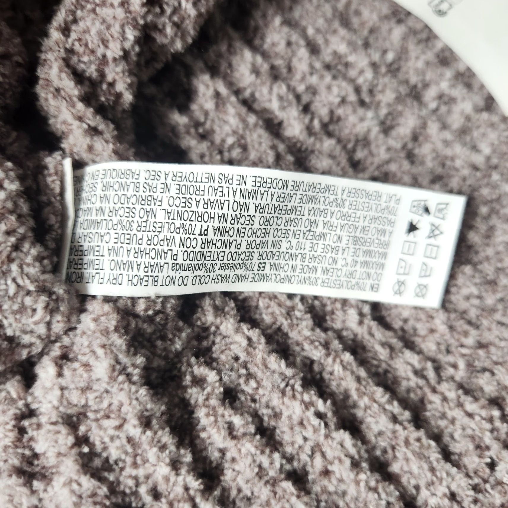 Forever 21 Forever 21 Womens Mauve Chenille Cropped Long Sleeve Crewneck Sweater S NWT Oversized Waffle Knit Pullover Casual Girls Womens Size S / US 4 / IT 40 - 7 Thumbnail