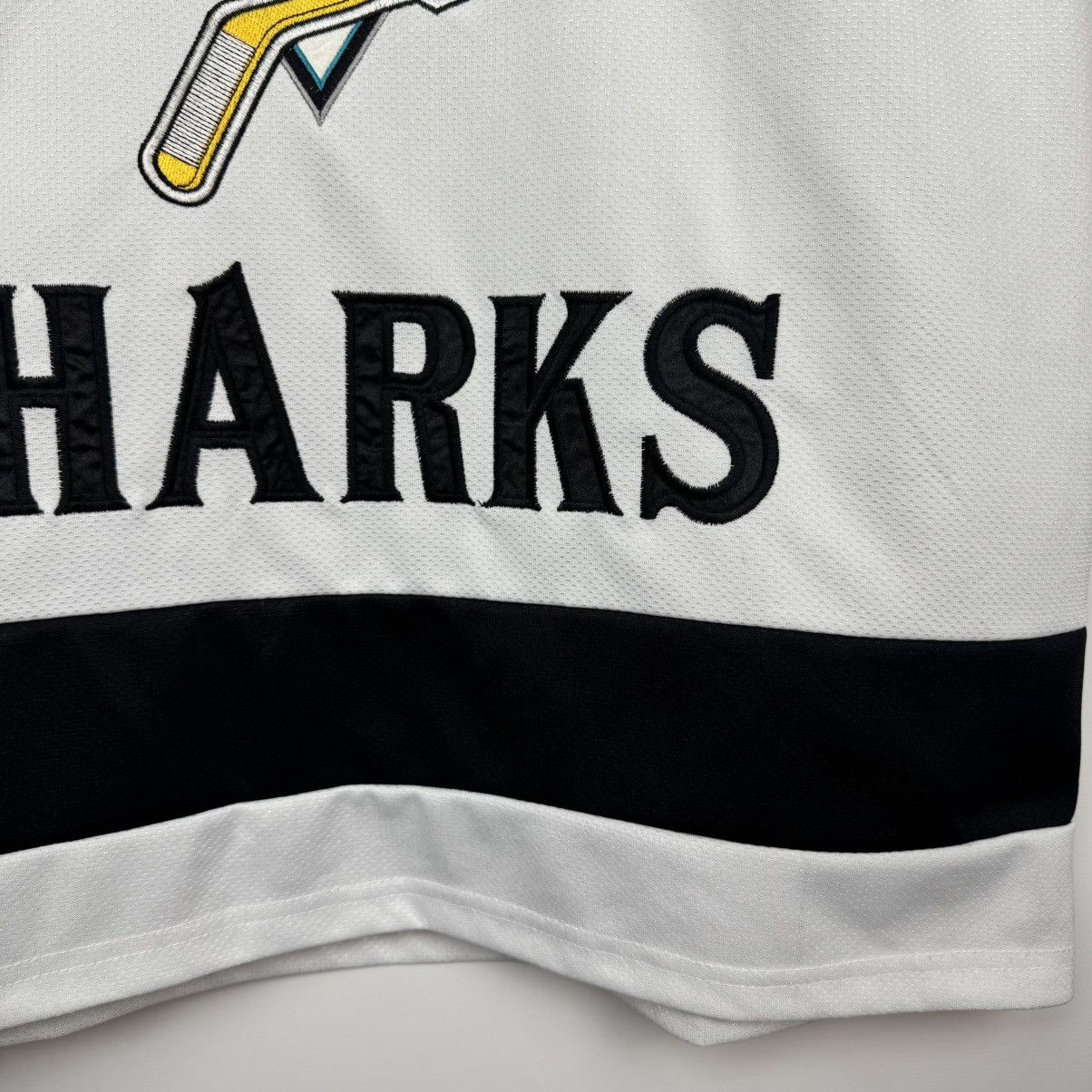 Vintage SAN JOSE SHARKS VINTAGE NHL JERSEY HOCKEY SHIRT TWINS Size US XL / EU 56 / 4 - 6 Thumbnail