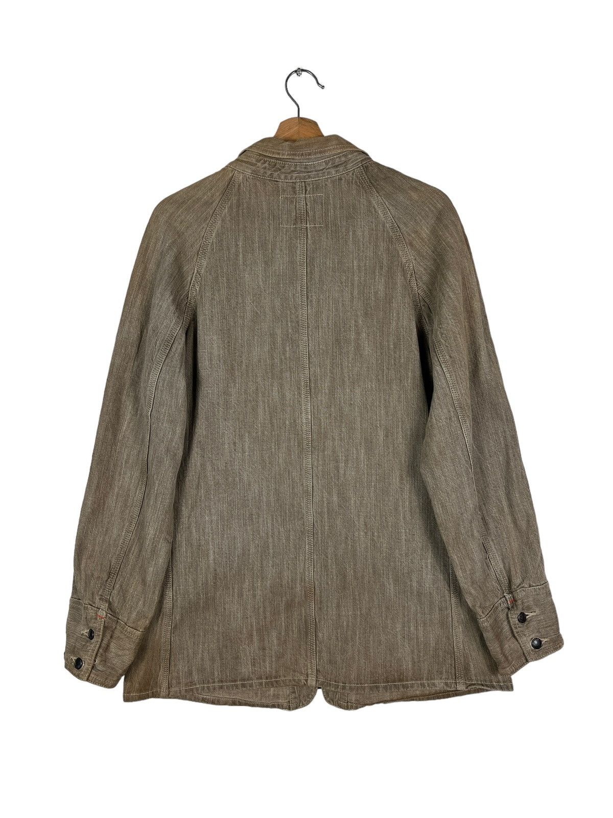 Kapital 🔥 STORMY BLUE by PHERROWS CHORE JACKET MADE IN JAPAN Size US M / EU 48-50 / 2 - 9 Thumbnail