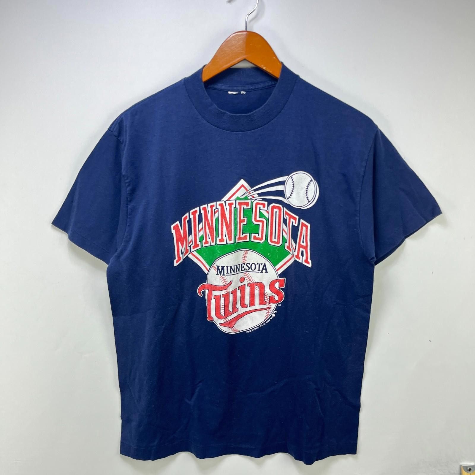 Majestic Vintage Minnesota Twins 1988 T-Shirt MLB Baseball Large Size ONE SIZE - 1 Thumbnail