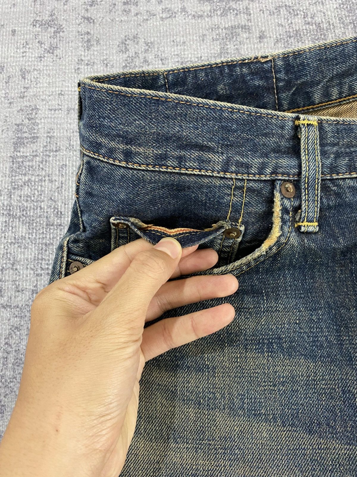 Edwin vintage edwin selvedge jeans Size US 32 / EU 48 - 12 Thumbnail