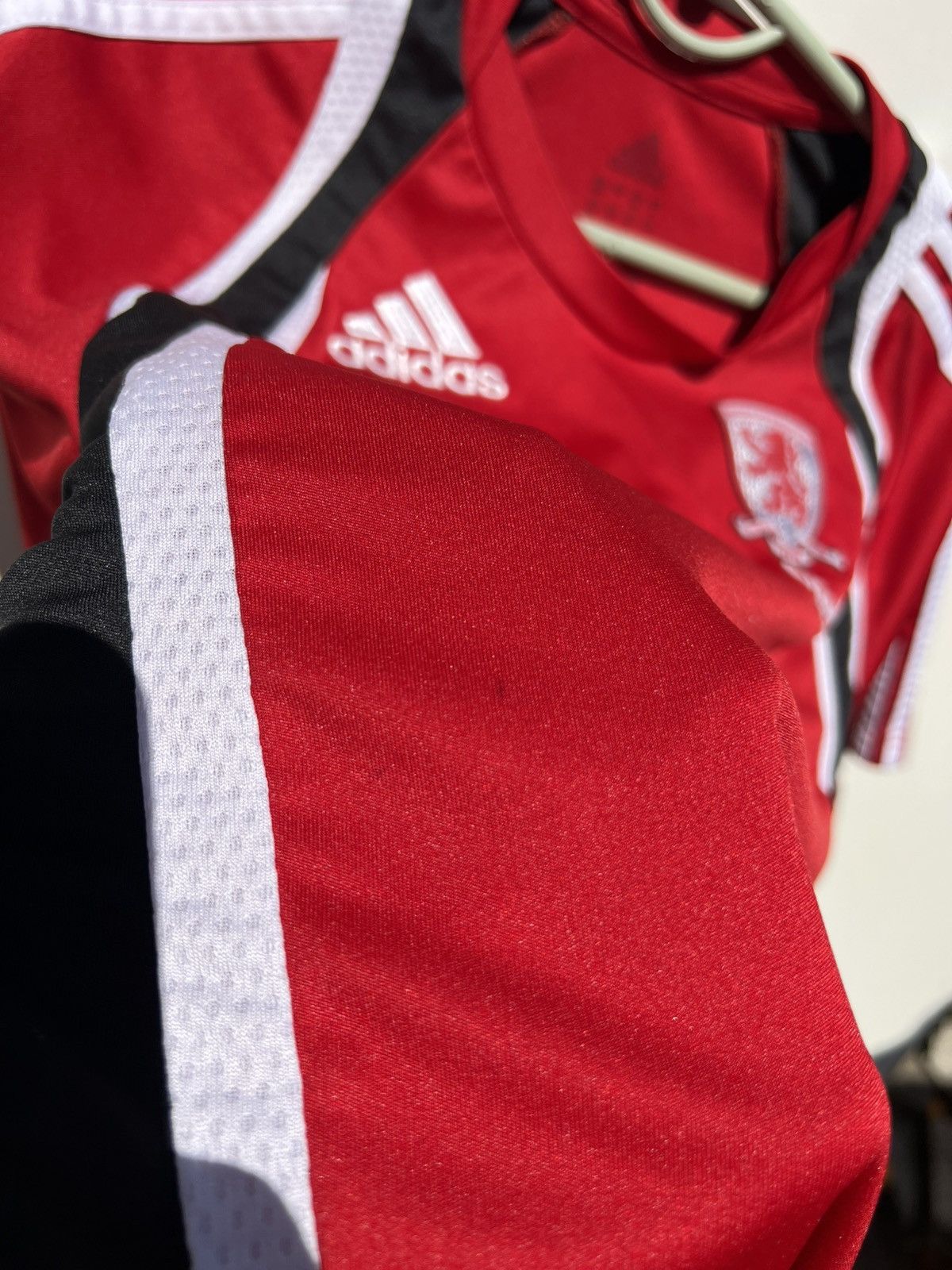 Adidas Middlesbrough soccer Jersey t Shirt Football Trikot Adidas Size US M / EU 48-50 / 2 - 7 Thumbnail