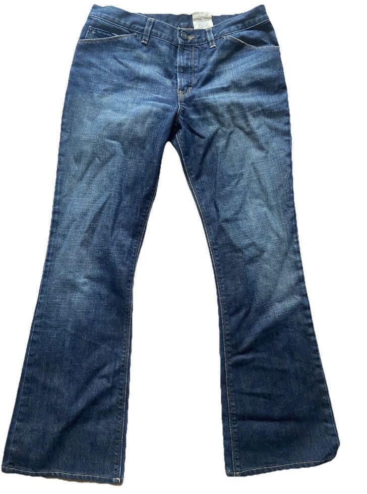 Calvin Klein Calvin Klein Women's Mid-Rise W29 L34 Denim Jeans Flared 90s Size 29" - 1 Thumbnail