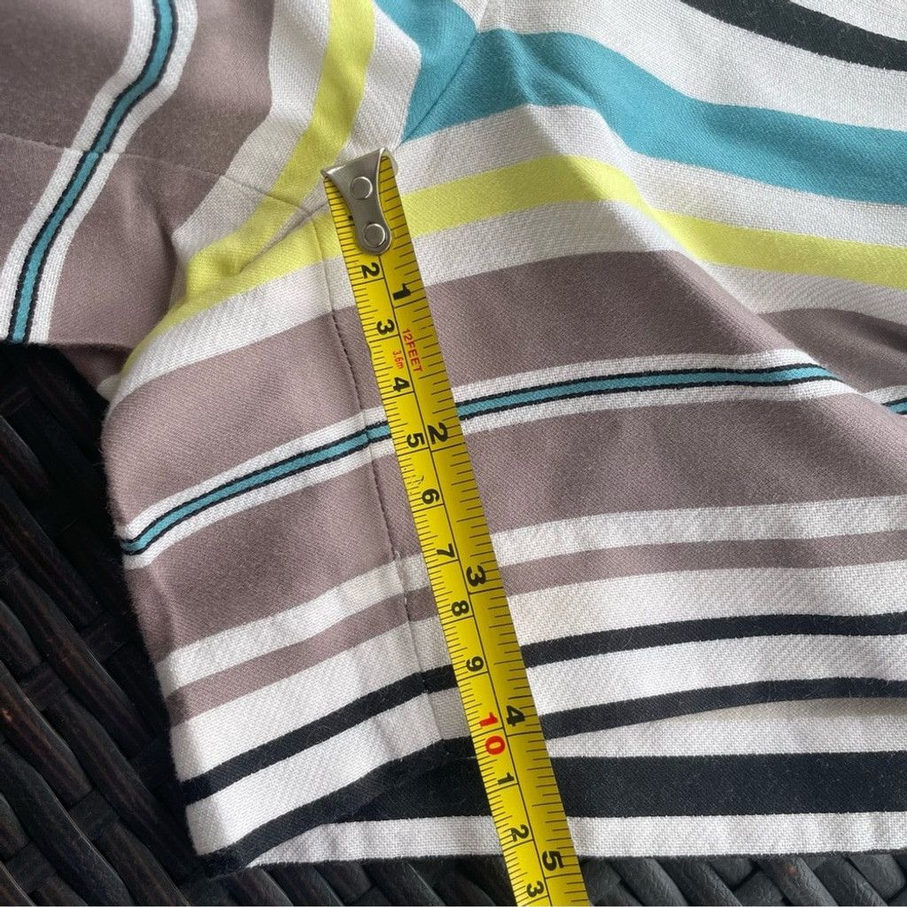 Loft Ann Taylor LOFT Mixed Striped The Riviera Short Size 4 Size 27" / US 4 / IT 40 - 9 Thumbnail