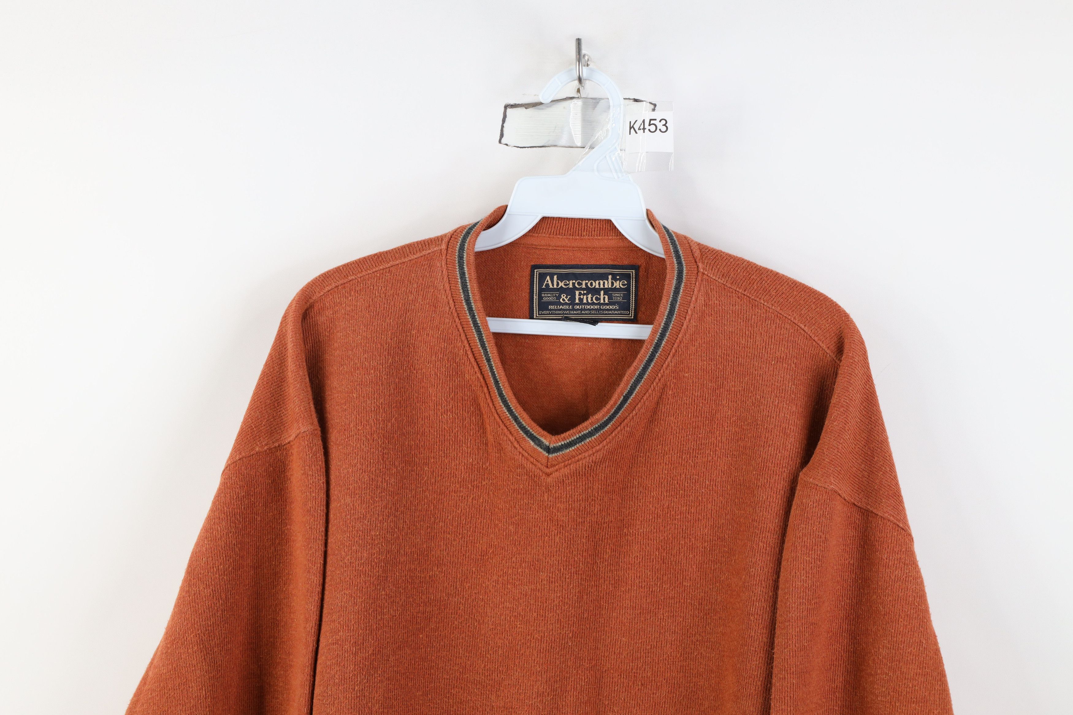 Abercrombie & Fitch Vintage 90s Abercrombie & Fitch Knit Long Sleeve T-Shirt Size US M / EU 48-50 / 2 - 2 Thumbnail