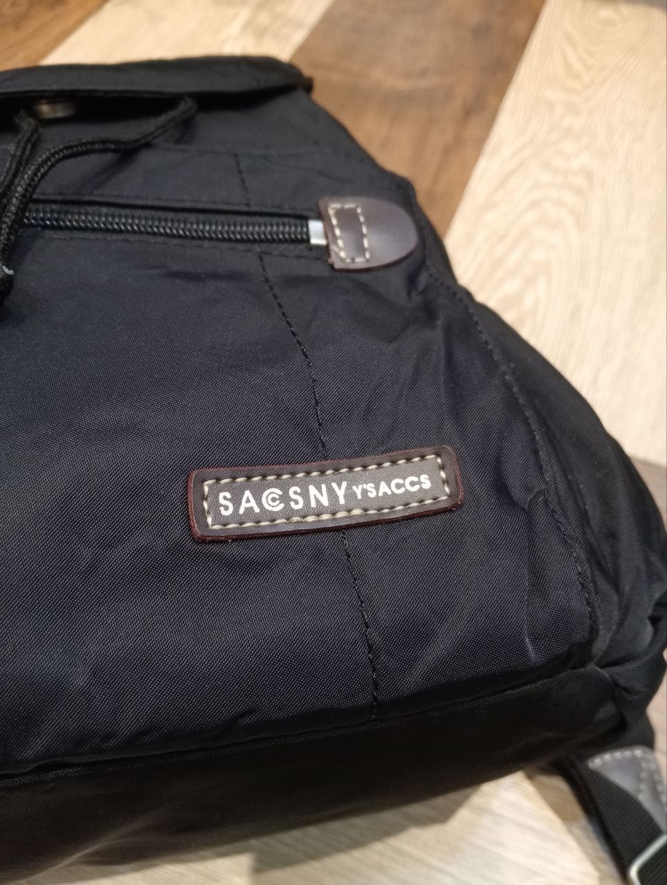 Y's YOHJI YAMAMOTO SACSNY Y'SACCS BACKPACK - BLACK Size ONE SIZE - 4 Thumbnail