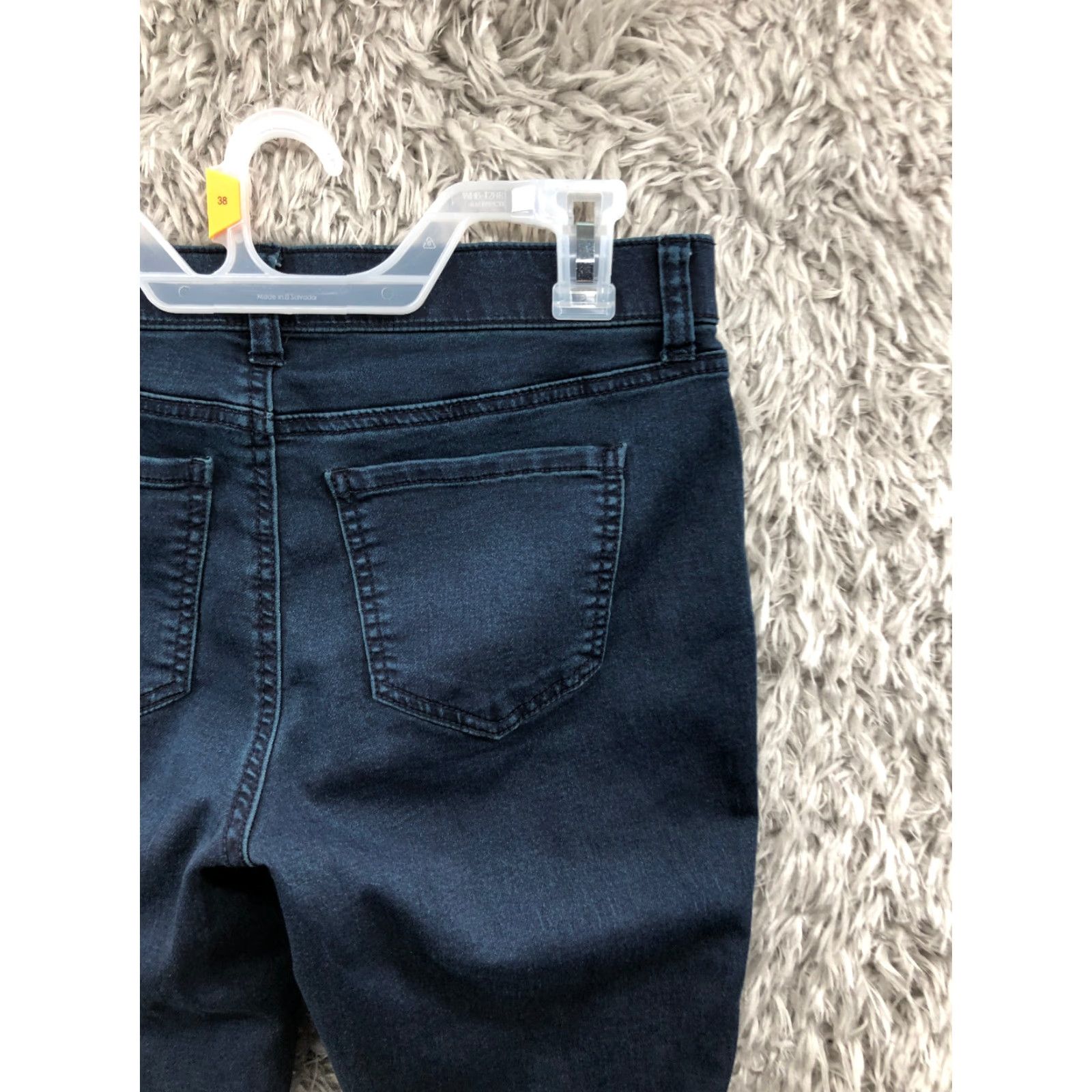 Vintage Style&Co Jeans Size 8 Womens Mid Rise Skinny Dark Wash Blue Denim Size 30" / US 8 / IT 44 - 7 Thumbnail