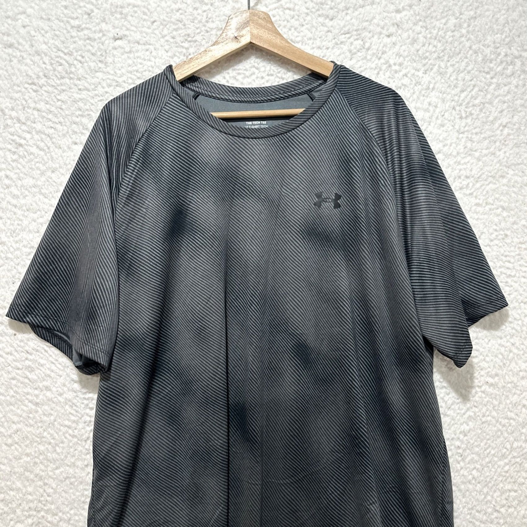 Under Armour Under Armour Shirt Men 2XL Black The Tech Tee Authentic Fit Gym Sports Nike? Size US XXL / EU 58 / 5 - 4 Thumbnail