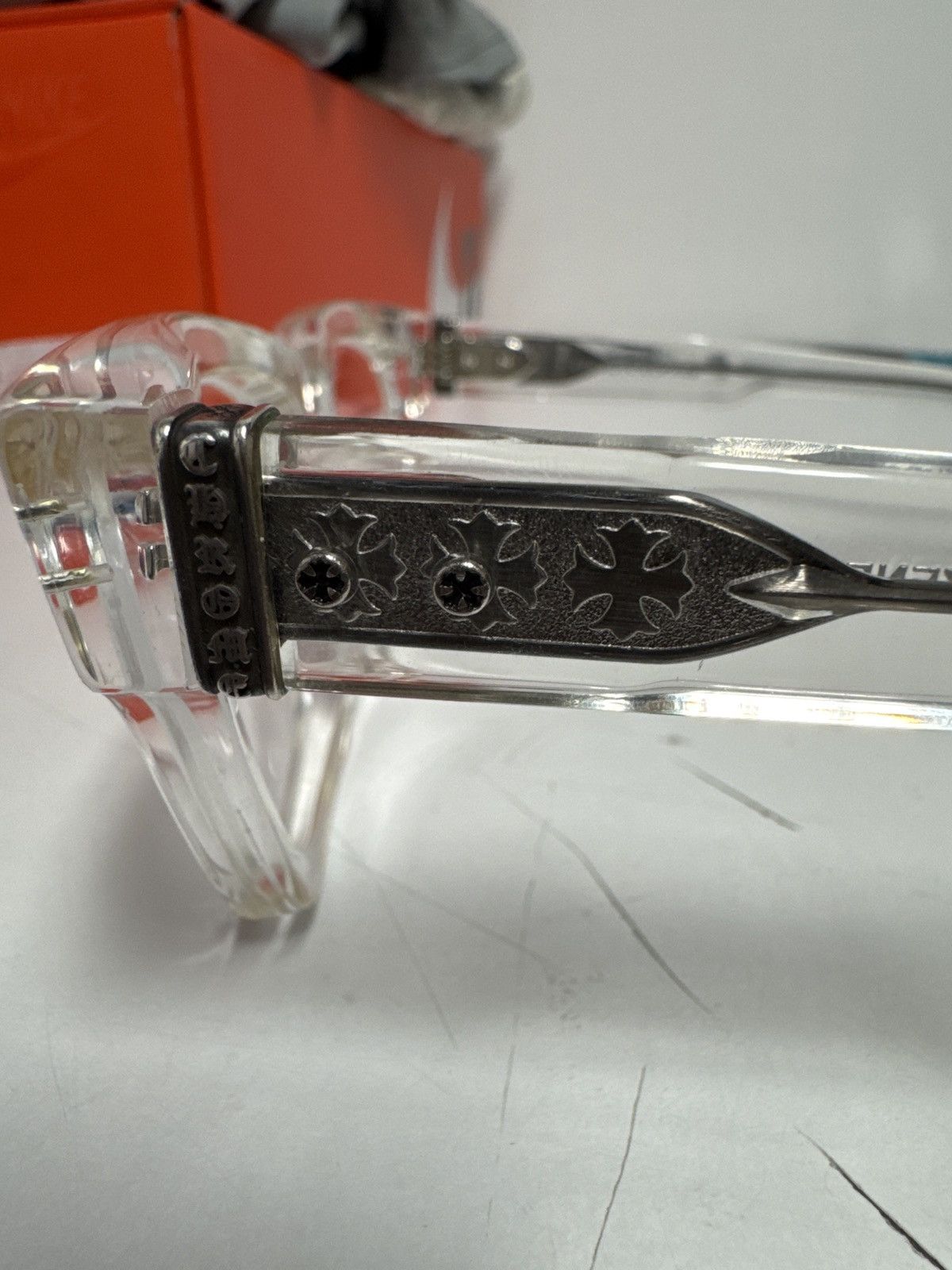 Chrome Hearts CHROME HEARTS 'DICK FITZENER' CRYSTAL GLASSES Size ONE SIZE - 9 Thumbnail
