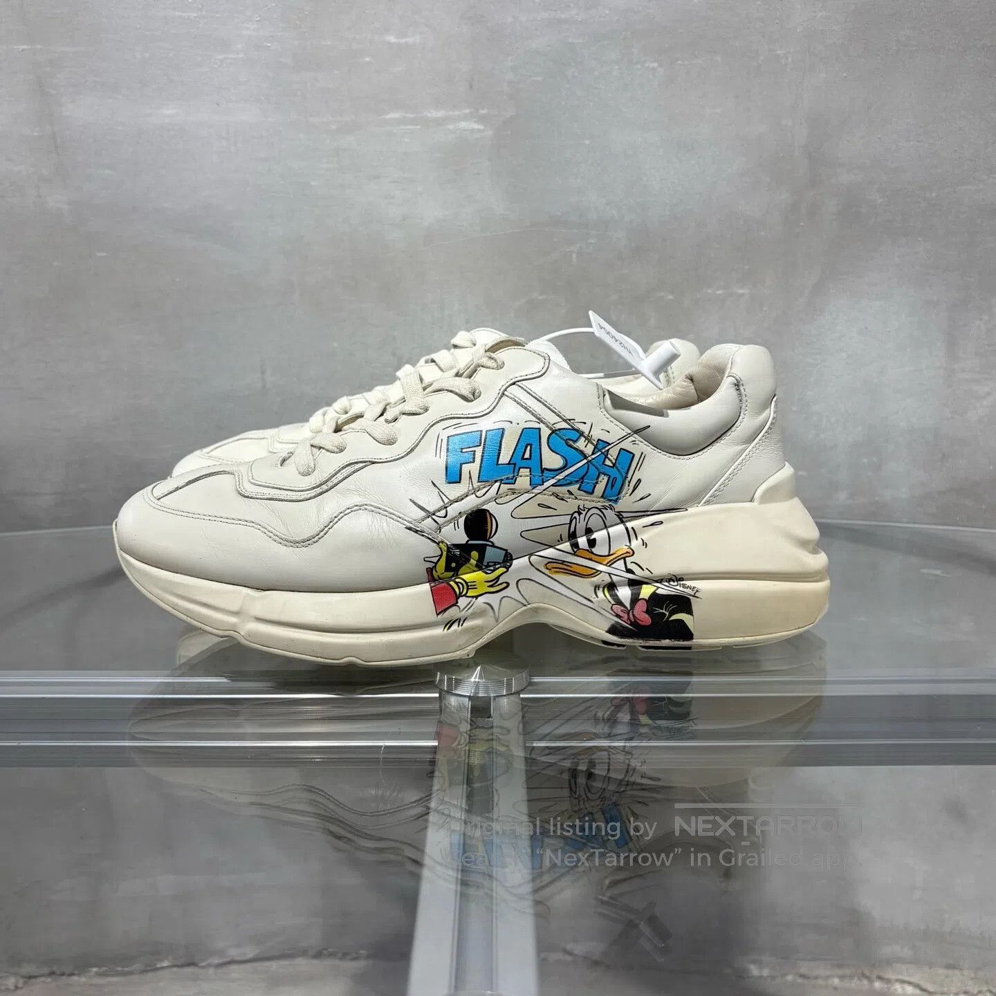 Gucci Guicci Donald Duck Dad Shoes Size US 9 / EU 42 - 4 Thumbnail