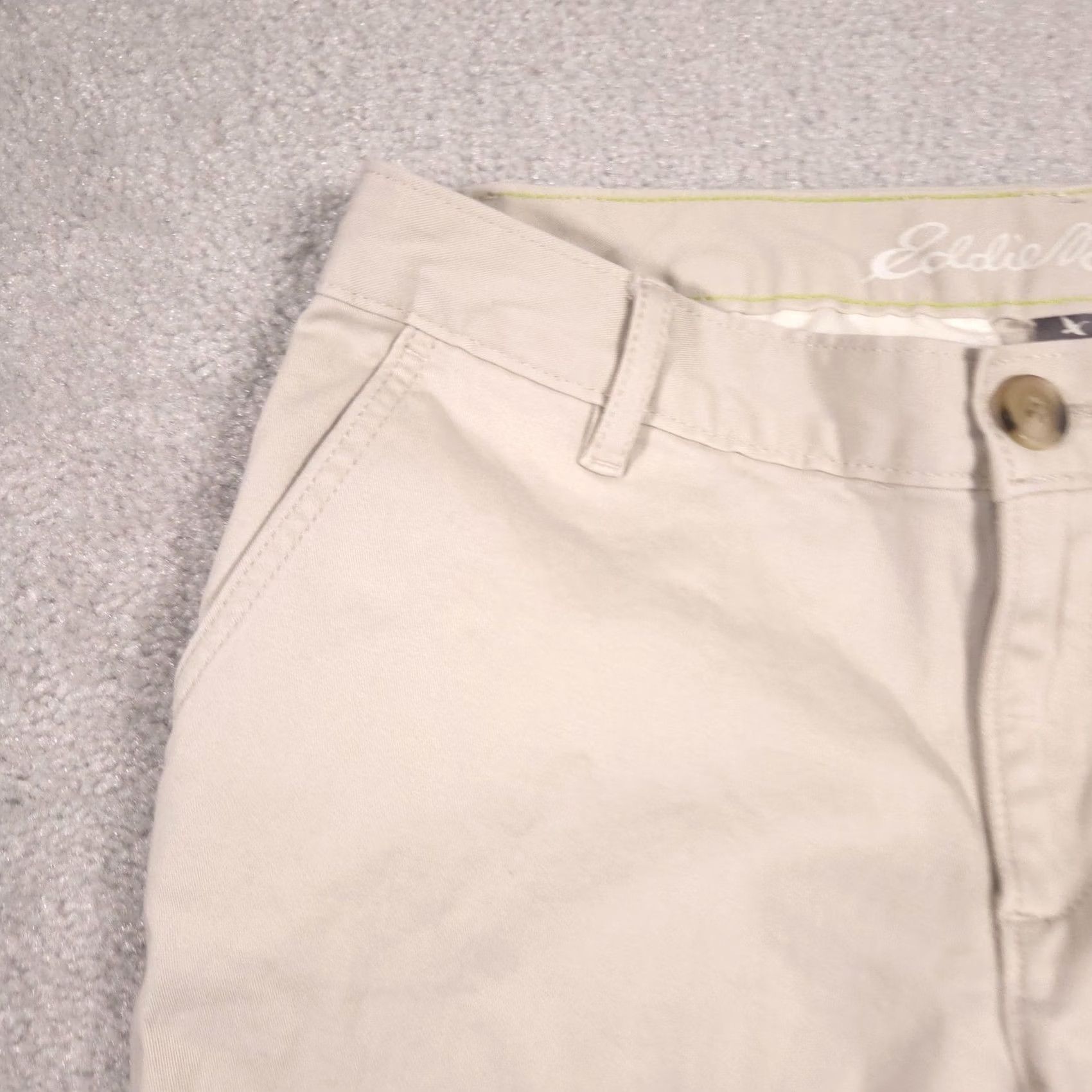 Eddie Bauer Eddie Bauer Pants Womens 2 Beige Chino Twill Straight Leg Casual Boyfriend Casual Workwear Womens Pants Size 26" / US 2 / IT 38 - 3 Thumbnail