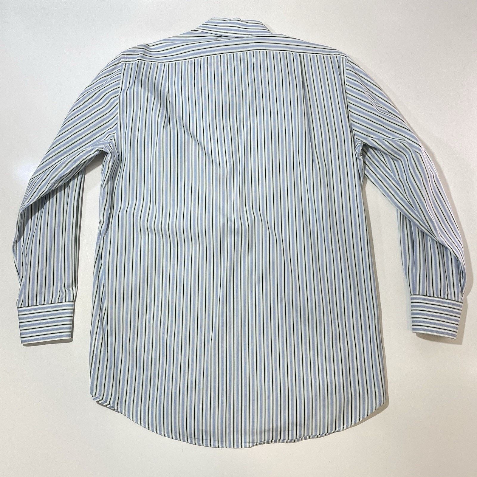 Barba Napoli Luciano Barbera Napoli Dress Shirt Men’s 16 41 Blue Green Size US L / EU 52-54 / 3 - 7 Thumbnail