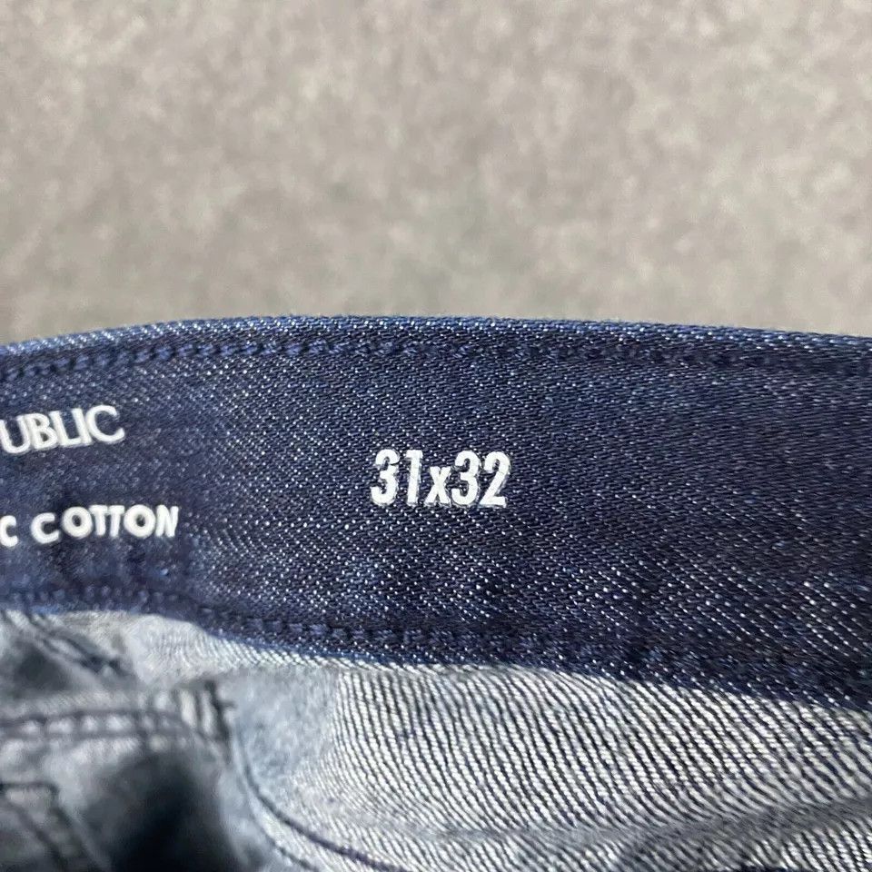 Banana Republic Banana Republic Jeans Men's 31x32 Denim Tapered Leg Size US 31 - 8 Thumbnail