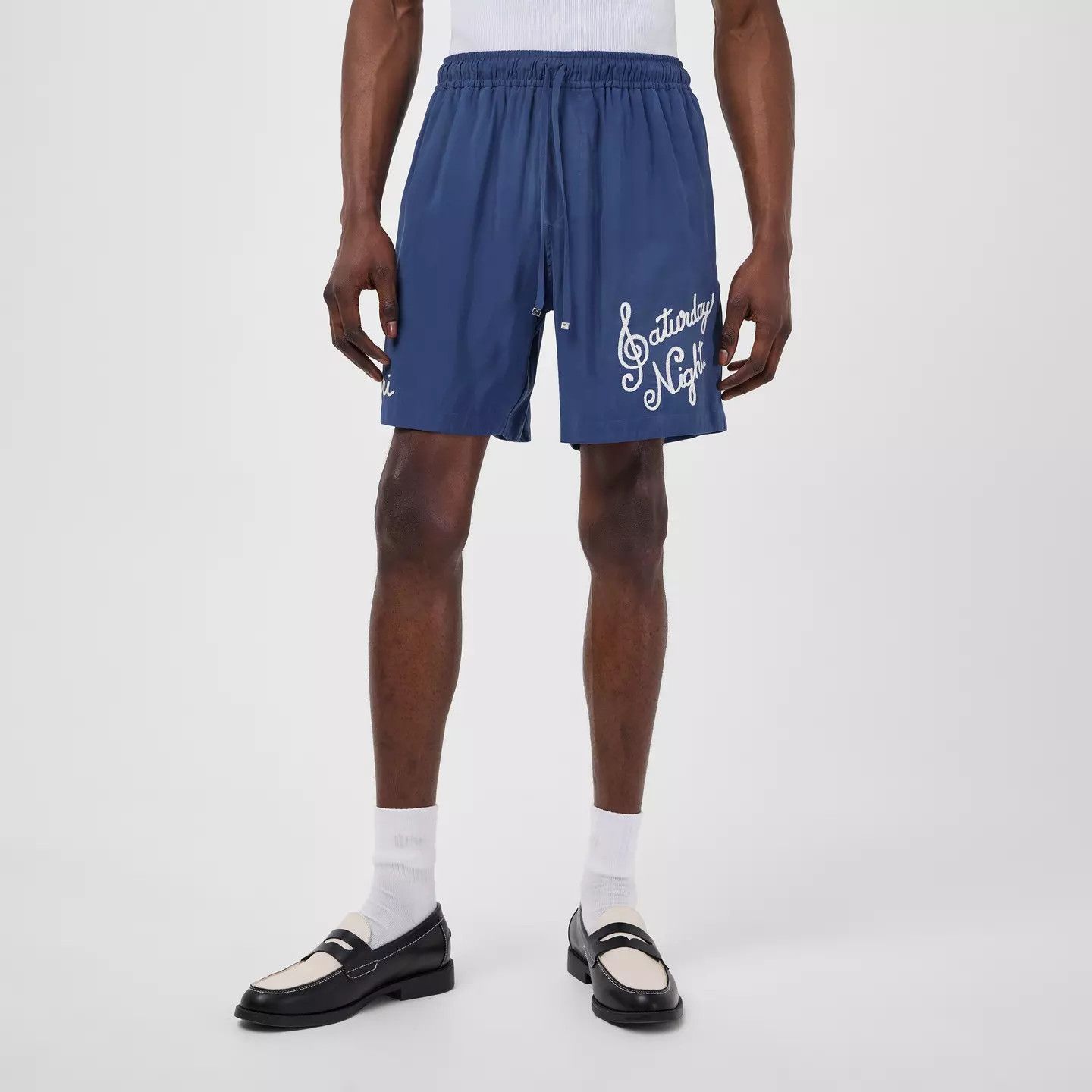 Amiri o1g2r1mq0426 Saturday Shorts in Blue Size US 32 / EU 48 - 3 Thumbnail