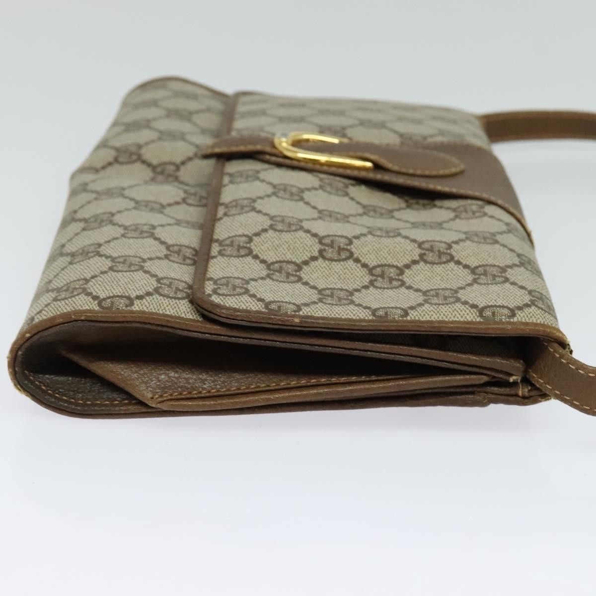 Gucci GUCCI GG Supreme Shoulder Bag Pvc Beige Gold 118 02 050 Size ONE SIZE - 5 Thumbnail