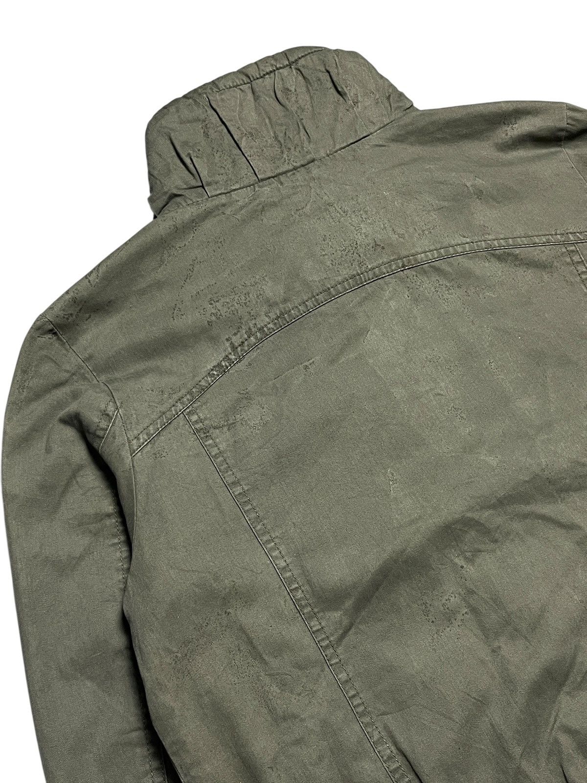 14th Addiction 2000’s Sly Bomber - Cyber Military Cargo Jacket Size US M / EU 48-50 / 2 - 13 Thumbnail