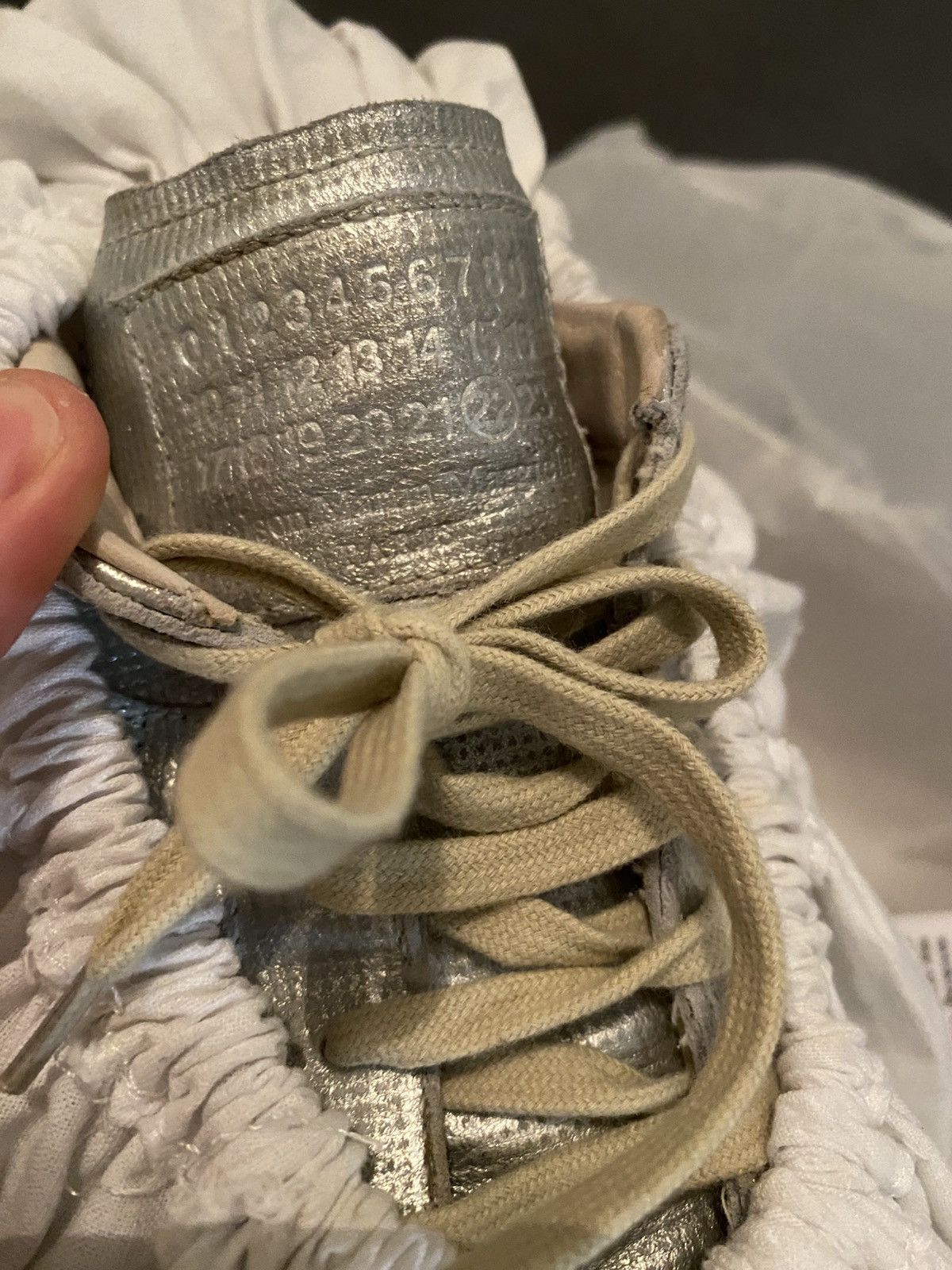 Maison Margiela vintage og 2013 maison margiela silver/chrome gats Size US 9.5 / EU 42-43 - 7 Thumbnail