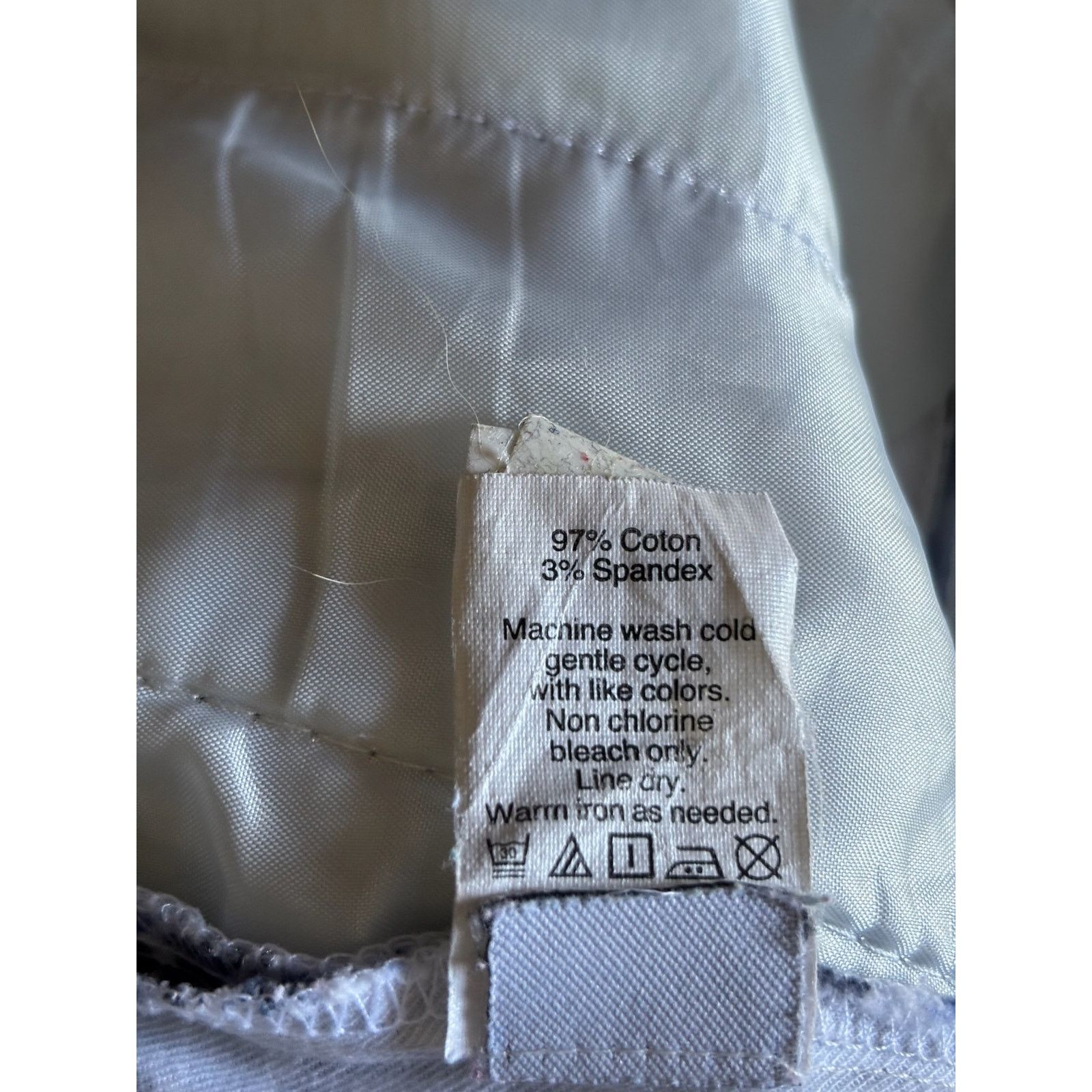 J.Crew J.Crew Campbell Capri Pants Sz 6 Blue White Print Size 28" / US 6 / IT 42 - 6 Thumbnail