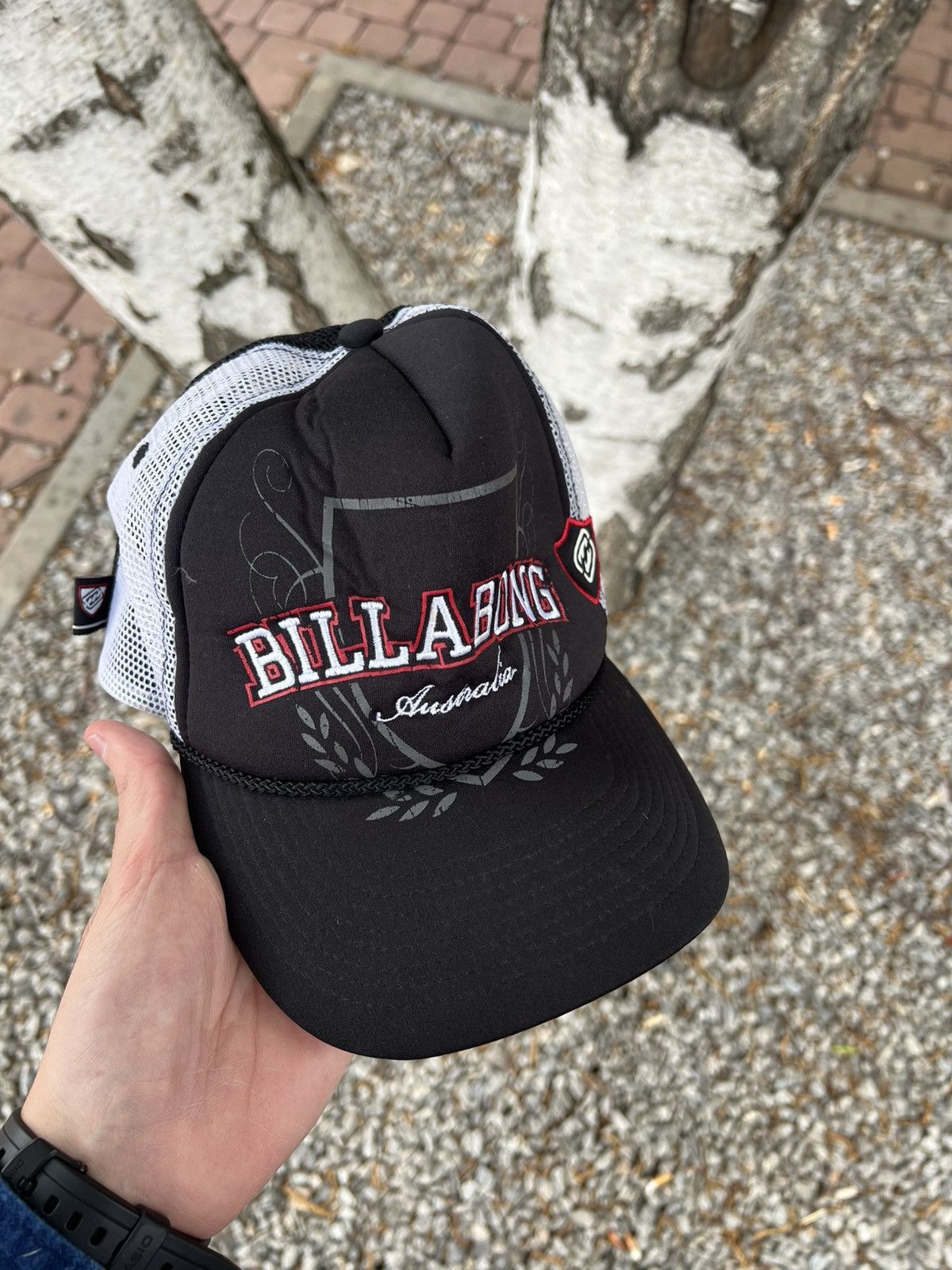 Billabong × Vintage VERY RARE BILLABONG TRUCKER SURF CAP DESIGNER RETRO Y2K 90s Size ONE SIZE - 2 Thumbnail