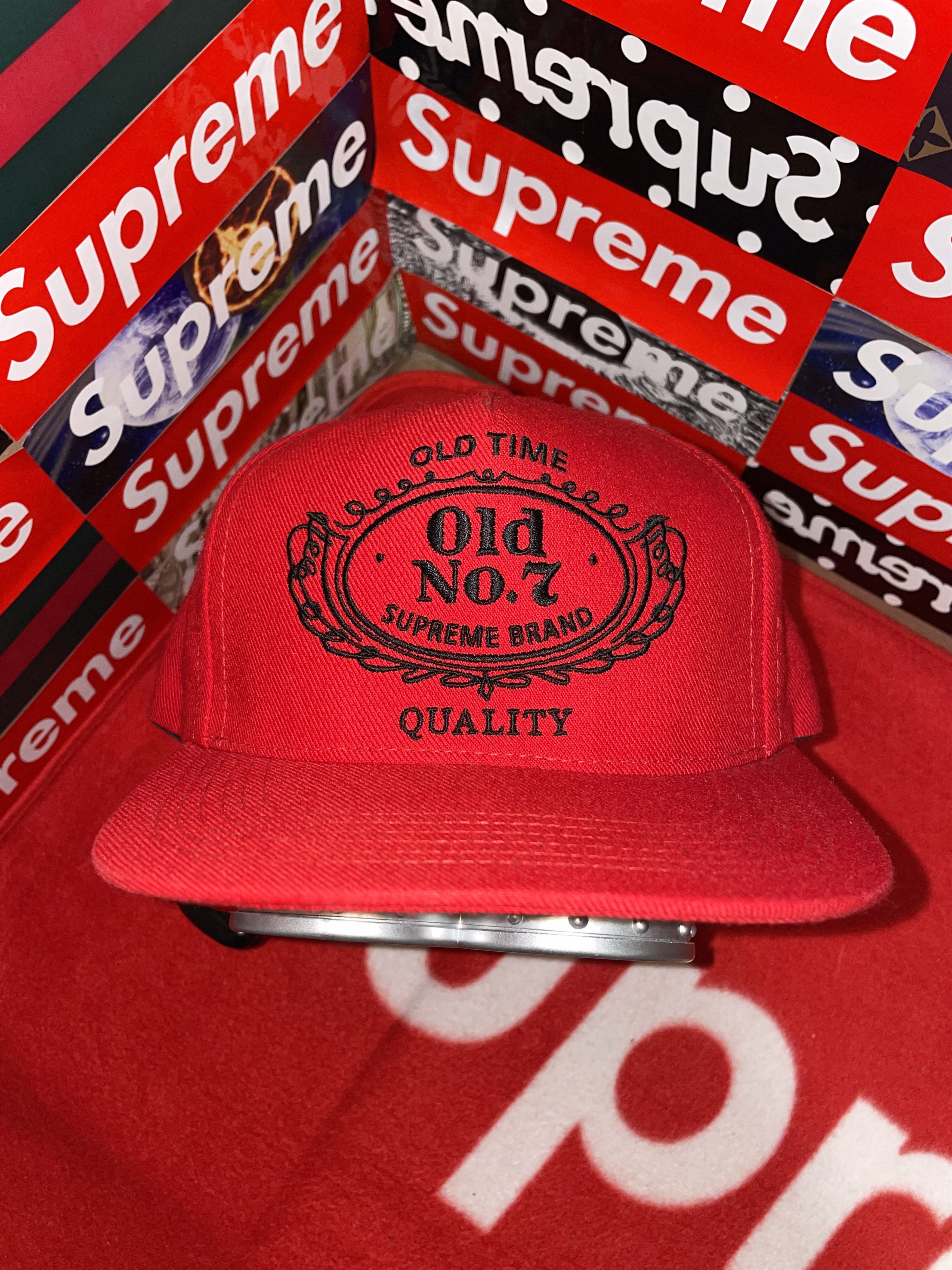 Supreme Supreme Old Time No. 7 Hat 5 Panel Cap RARE Size ONE SIZE - 1 Thumbnail
