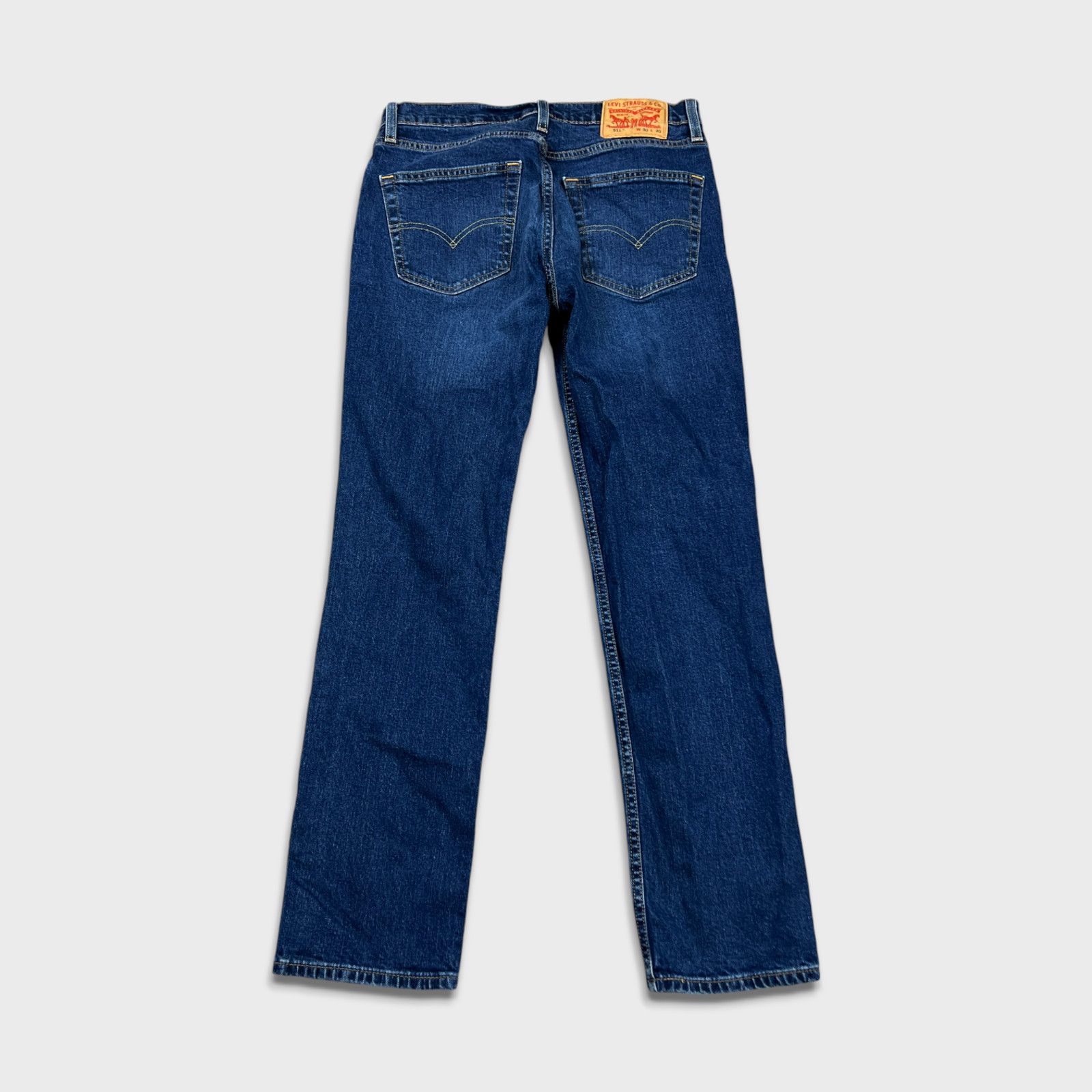 Levi's × Vintage Levi's 511 Jeans 30x30 Slim Fit Faded American Denim Pants Size US 30 / EU 46 - 4 Thumbnail