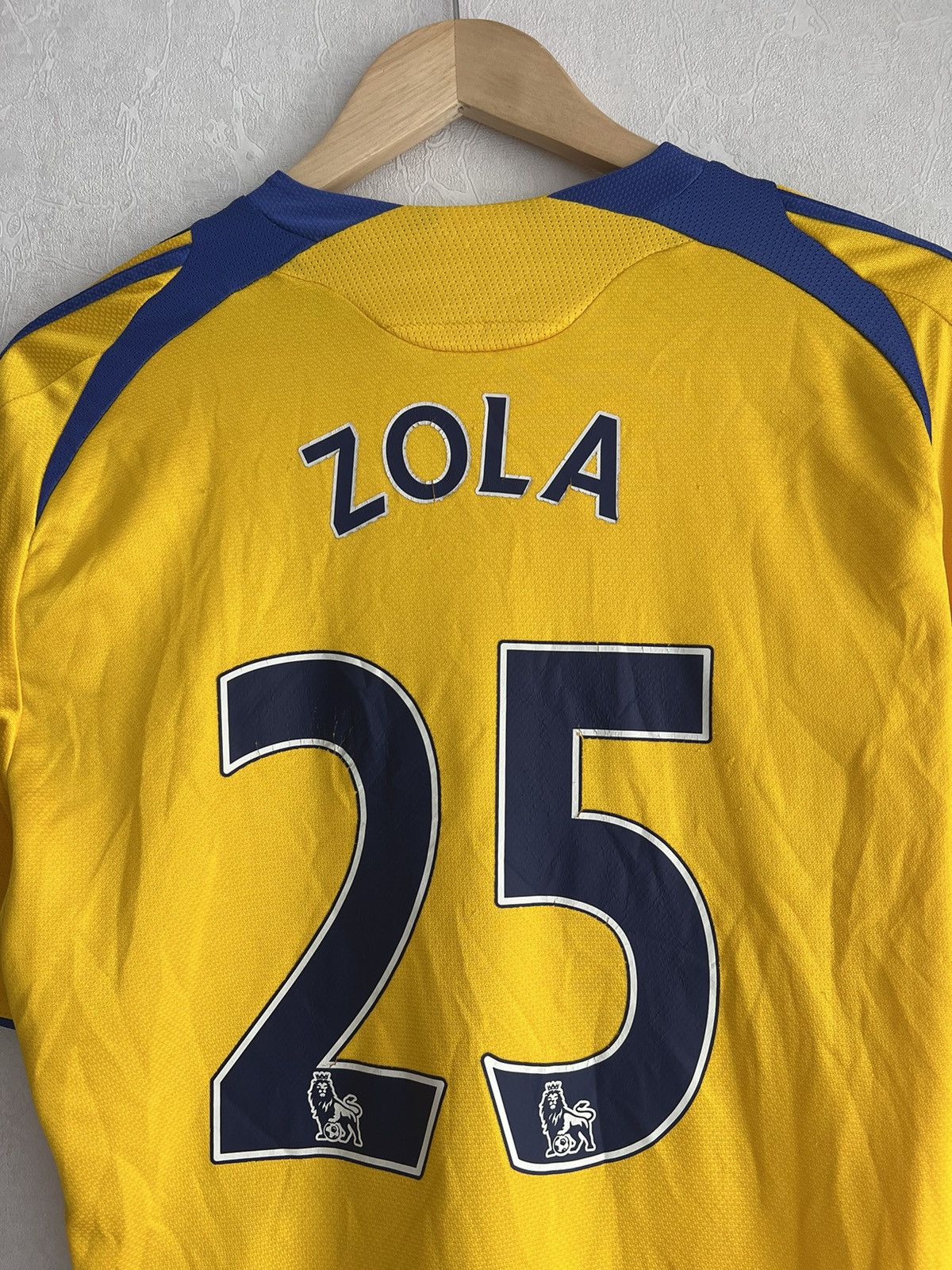 Chelsea Soccer × Vintage Chelsea Adidas Zola 25 football t shirt vintage Size US M / EU 48-50 / 2 - 7 Thumbnail