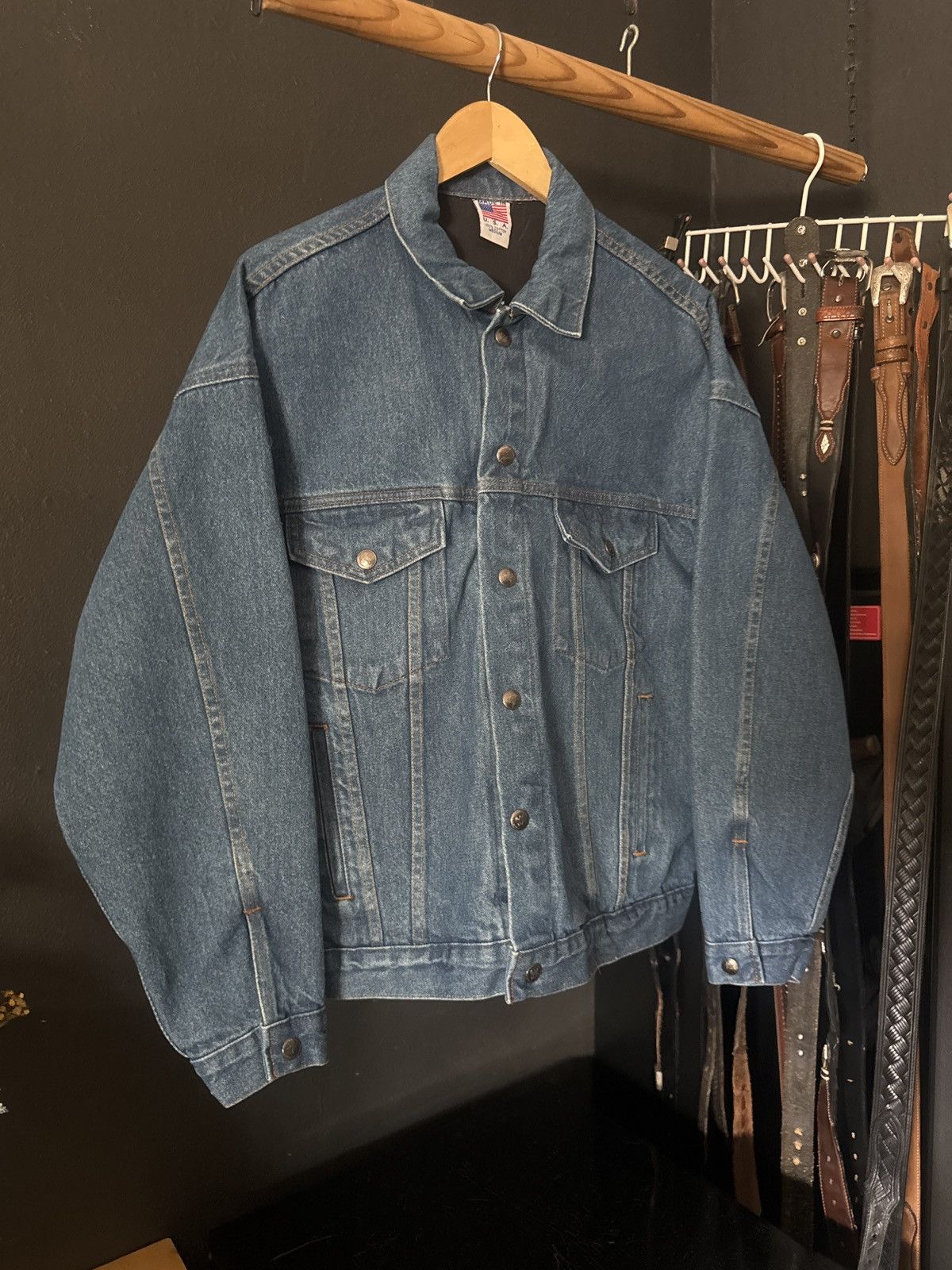GUN MAGAZINE DENIM JACKET