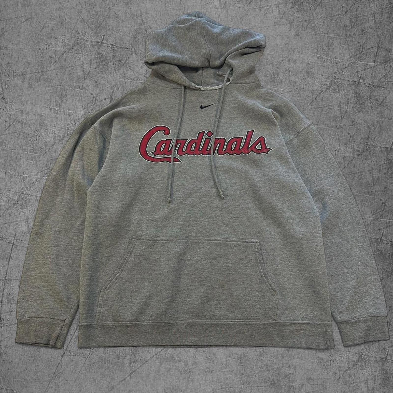Nike Vintage Nike Centre Swoosh Cardinals Hoodie Size US M / EU 48-50 / 2 - 1 Thumbnail