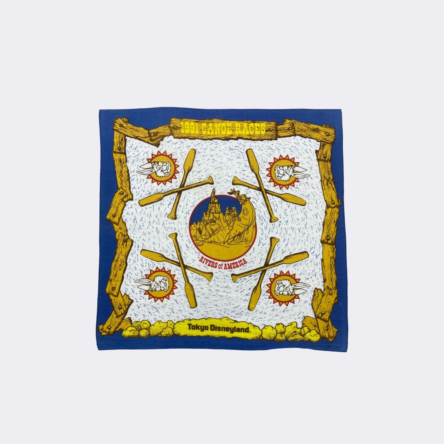 Disney Vintage Disney Handkerchief Neckerchief Bandana H163N Size ONE SIZE - 1 Thumbnail