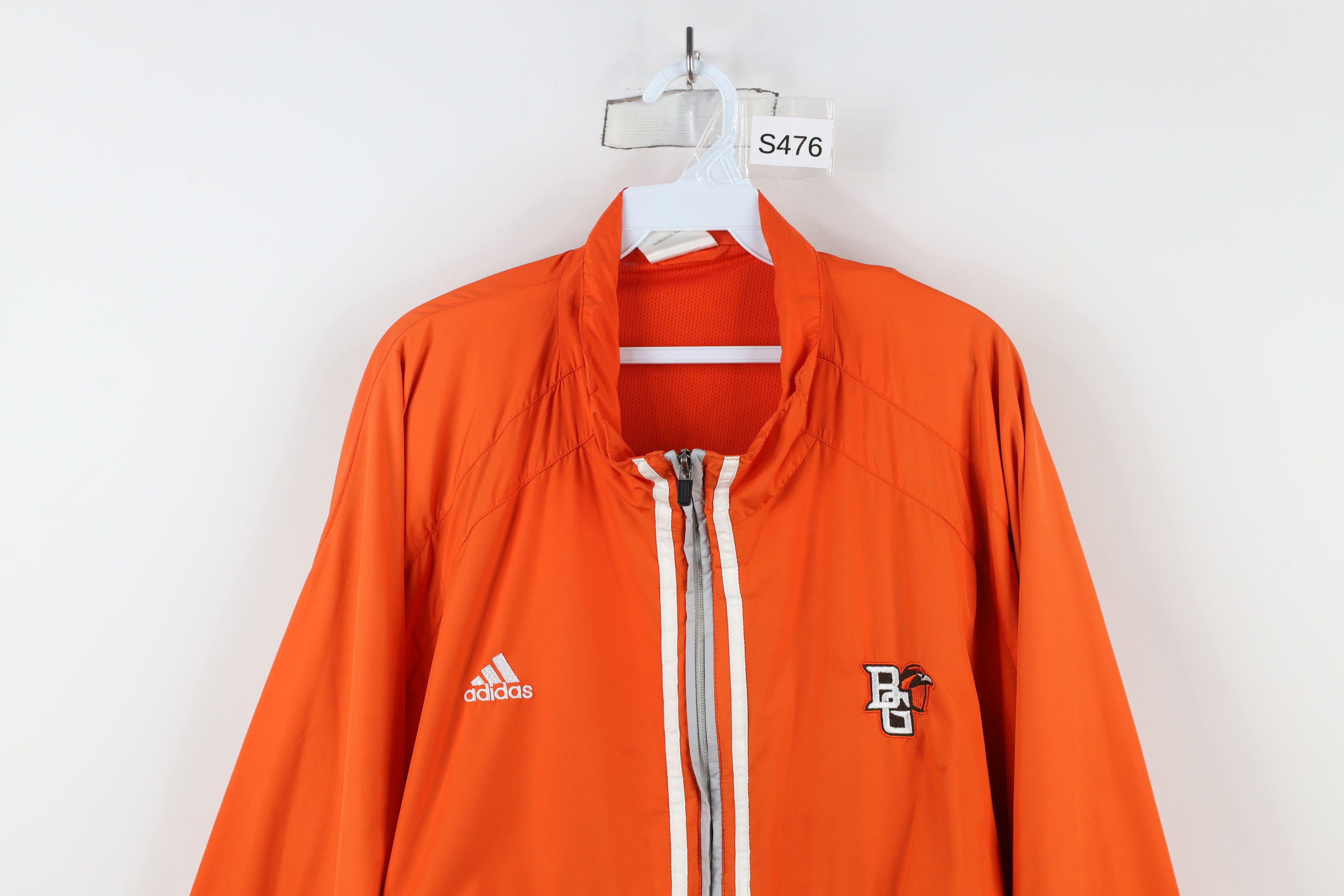 Adidas × Vintage Adidas Bowling Green State University Football Jacket Orange Size US XXL / EU 58 / 5 - 2 Thumbnail