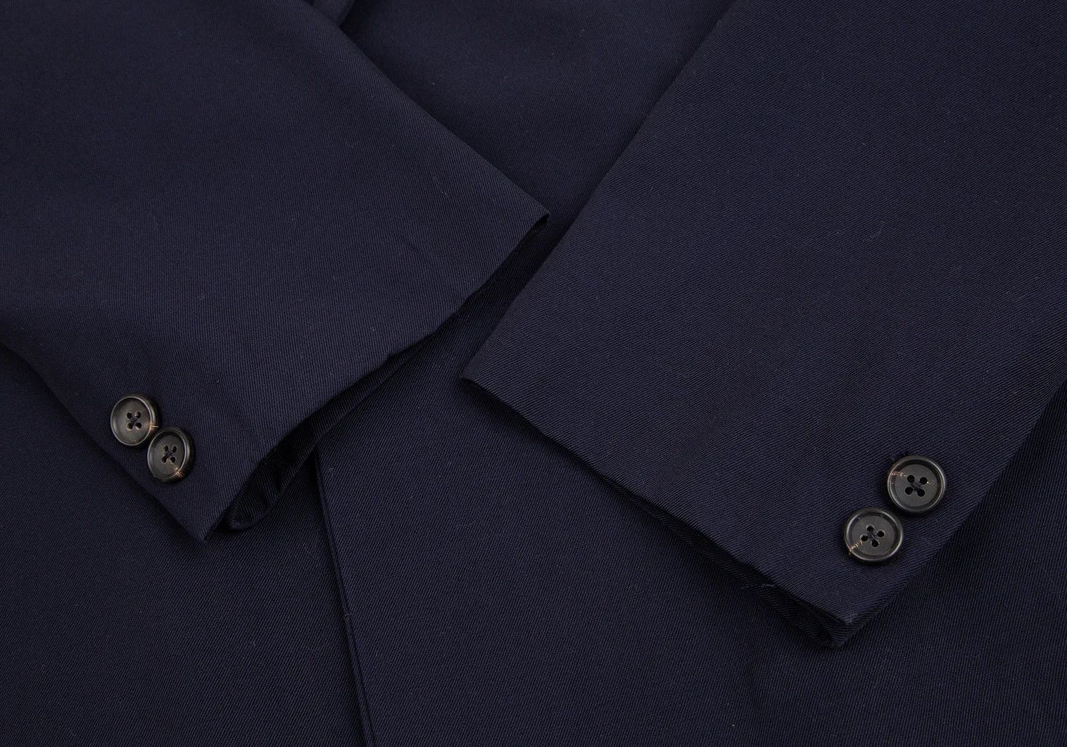 Yohji Yamamoto Yohji Yamamoto Wool Cotton Gabardine Jacket Navy M Size US M / EU 48-50 / 2 - 5 Thumbnail