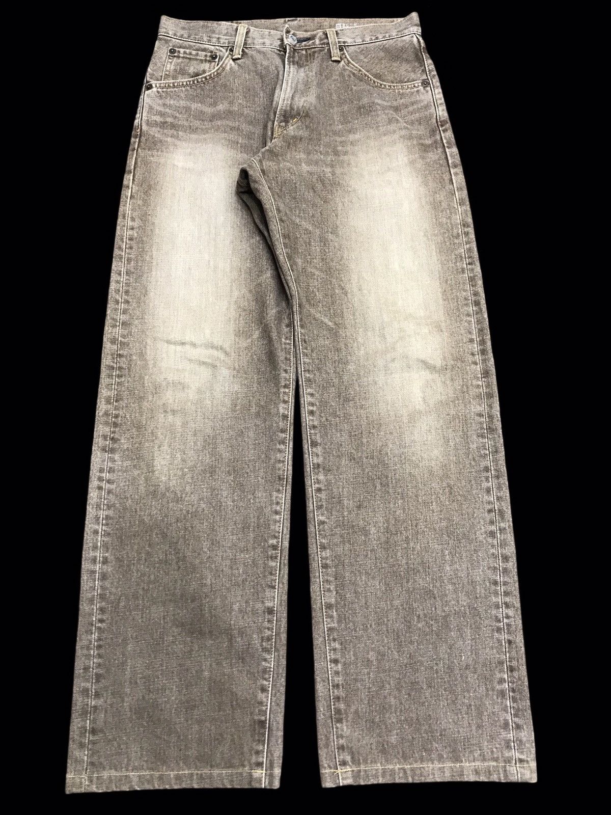 Edwin 💥LOOSE💥RARE EDWIN 405 WIDE COOL FADES LOOSE DENIM F398 Size US 29 - 1 Thumbnail