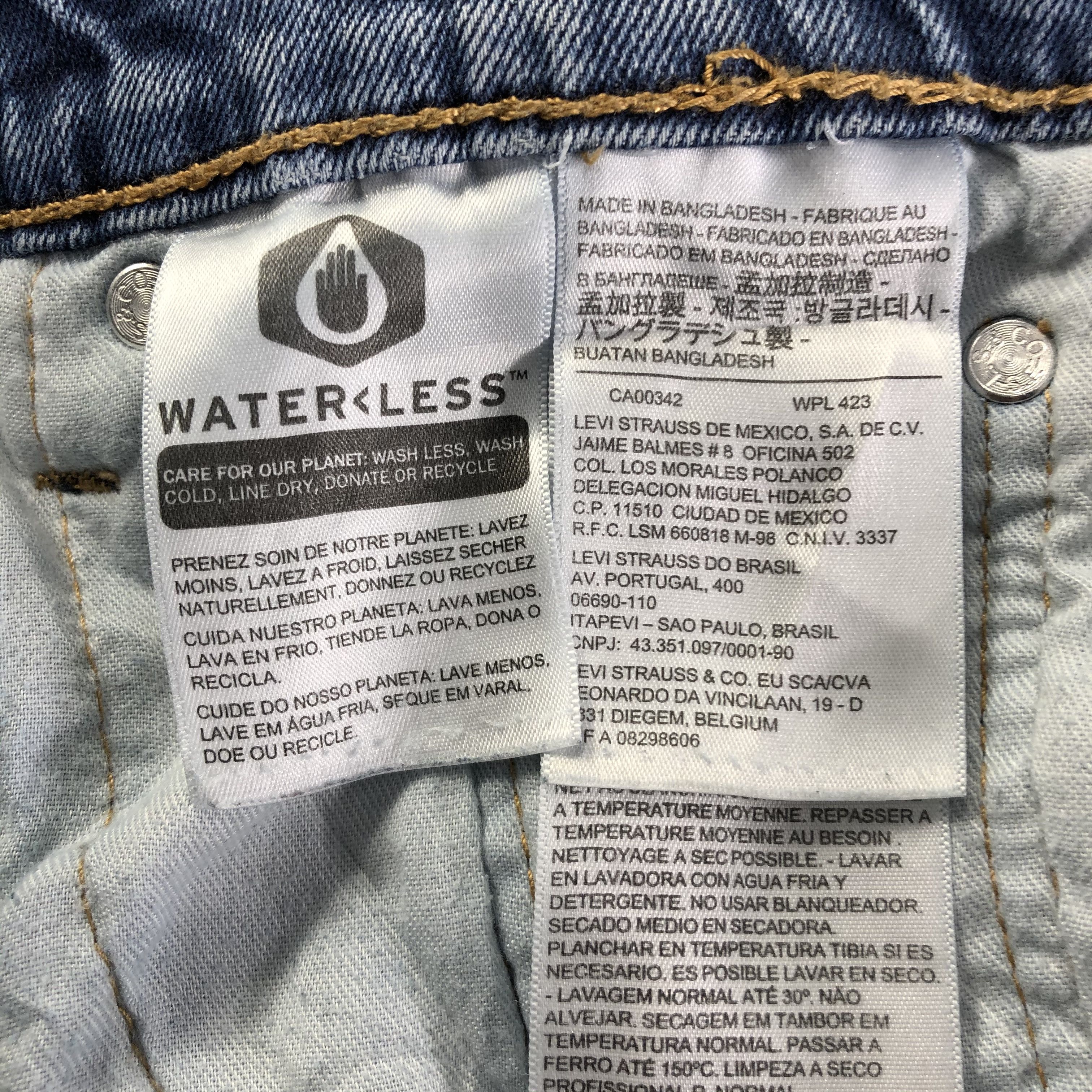 Levi's Vintage Blue Wash Levis 527 Jeans-J4304 Size US 29 - 11 Thumbnail