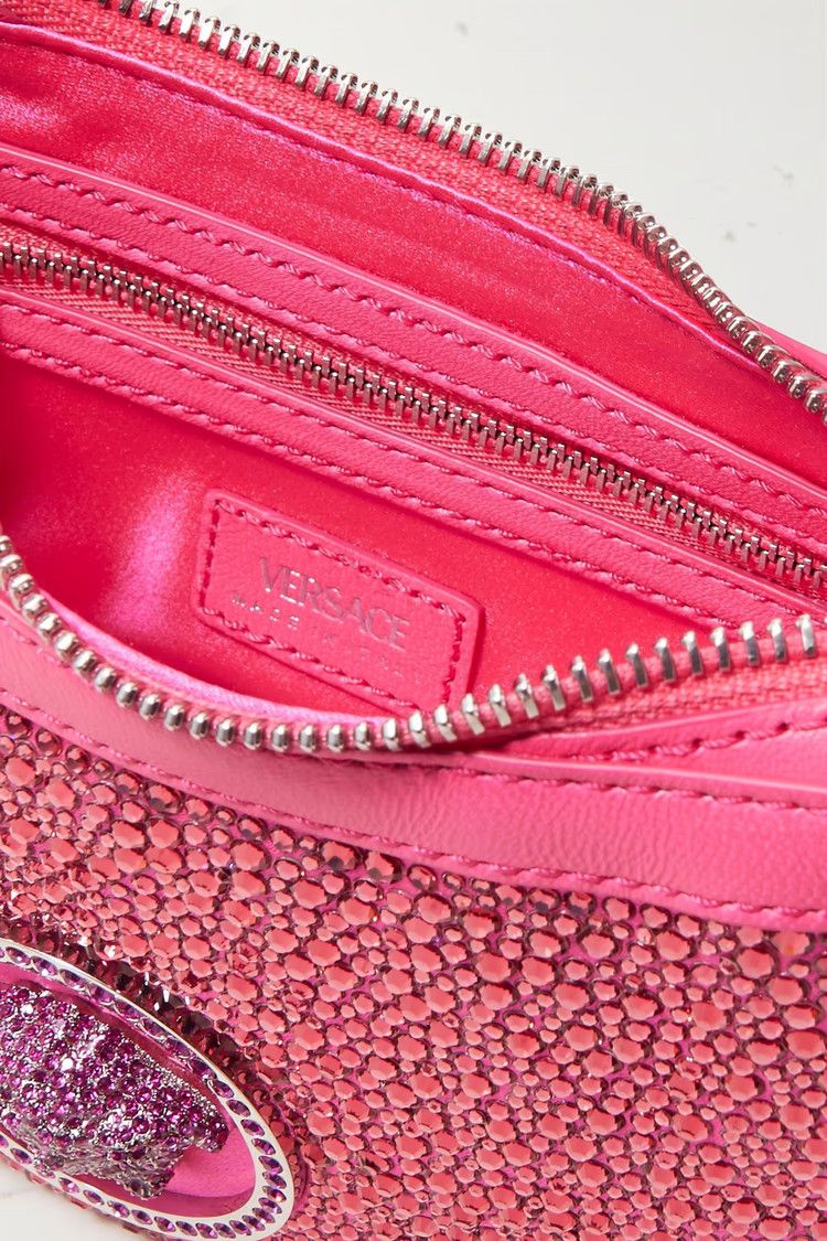 Versace o1y0226 Size : OS / Logo Handbag in Fuchsia Size ONE SIZE - 4 Thumbnail