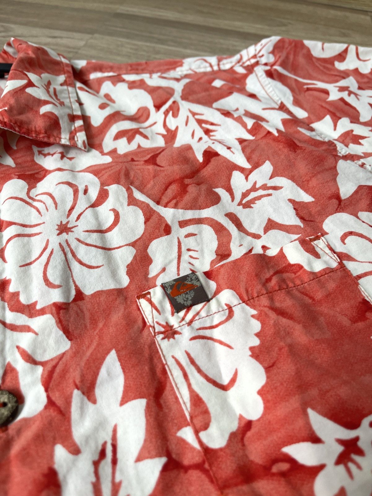 Quiksilver Vintage Quiksilver Hawaiian Shirt Size L Size US L / EU 52-54 / 3 - 4 Thumbnail