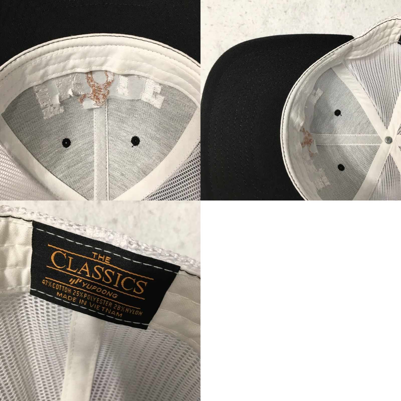 Vintage Nike Golf Country Club 19th Hole SnapBack Cap Hat Cowboy Western Rodeo - Black, One Size, Men Size ONE SIZE - 8 Thumbnail