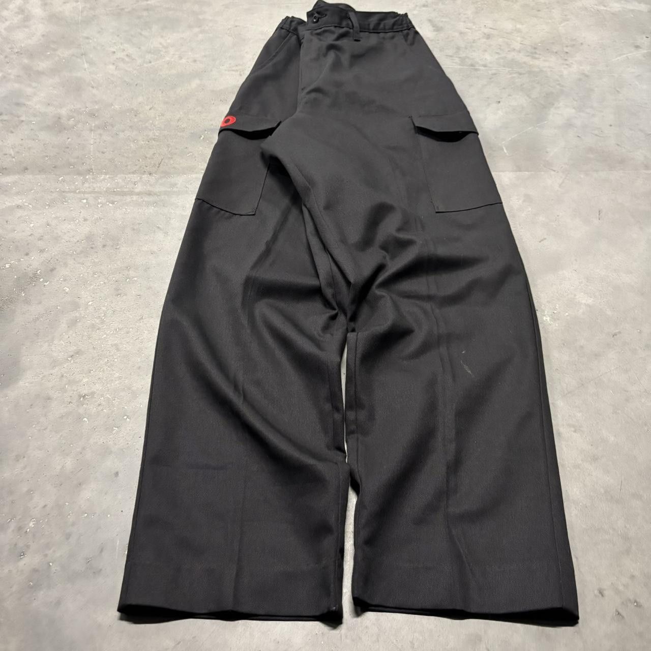 Japanese Brand × Vintage Crazy Vintage Y2K/2000s Black Streetwear Workwear Essential Cargo Pants! Size US 32 / EU 48 - 3 Thumbnail