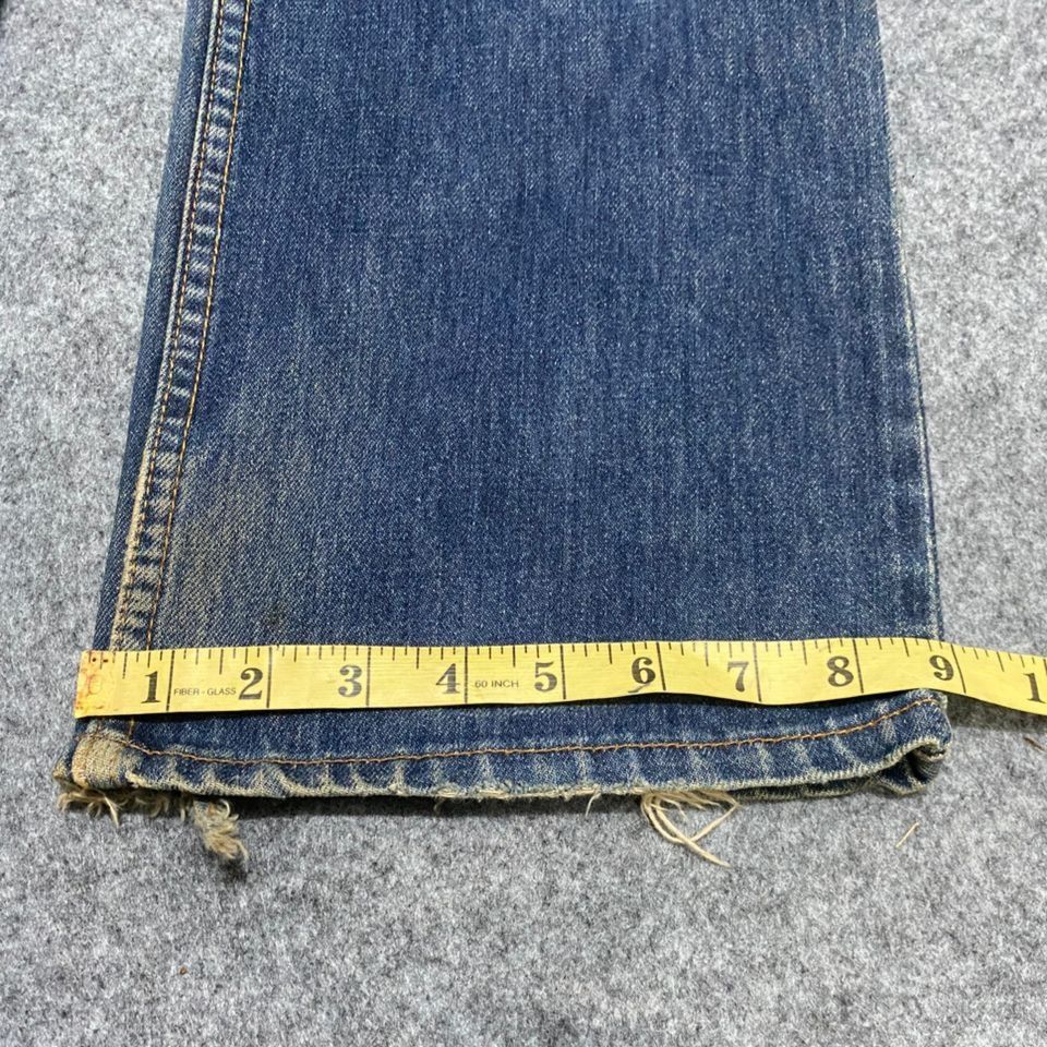 If Six Was Nine Vintage 90s Levis 517 Bootcut Distressed Denim Size US 28 / EU 44 - 7 Thumbnail