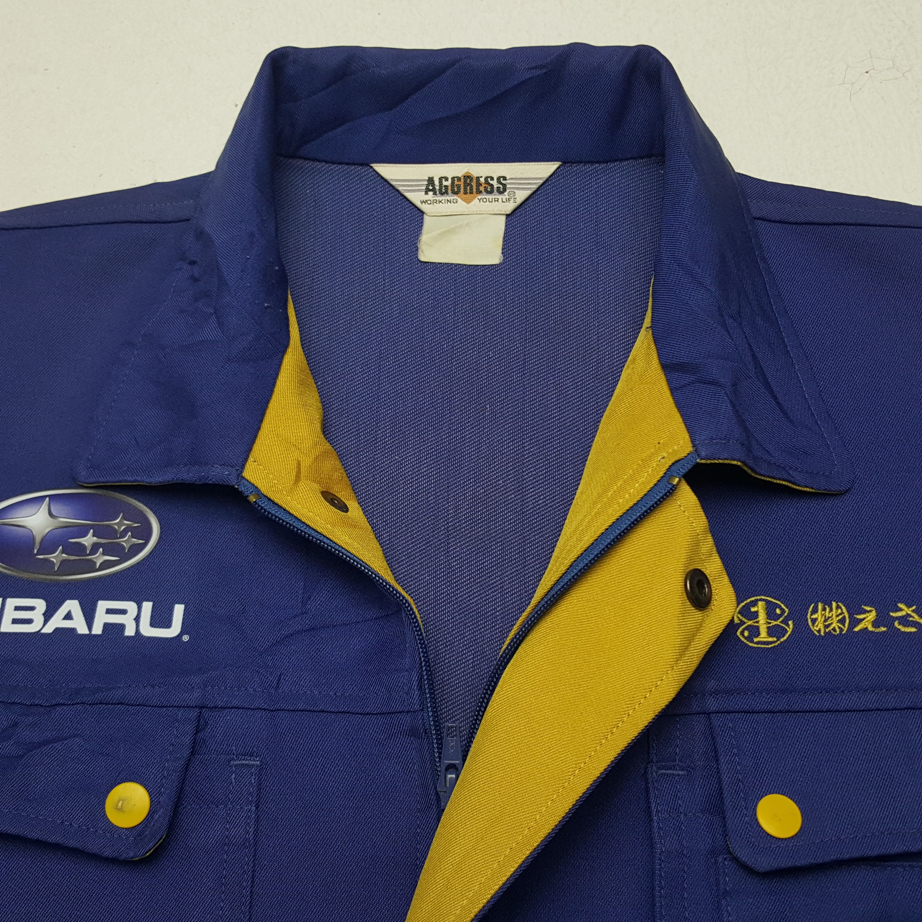 Japanese Brand × Vintage Vintage Subaru Racing Custom Art Logo Worker Japan Jacket Size US M / EU 48-50 / 2 - 5 Thumbnail