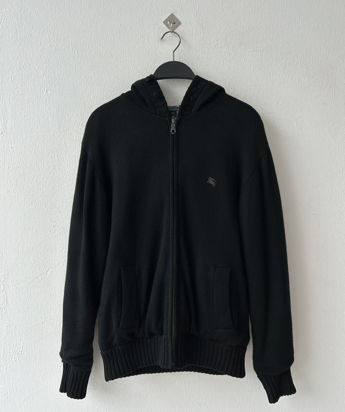 Burberry Burberry Zipper Basic Logo Hoodie Size US M / EU 48-50 / 2 - 1 Thumbnail