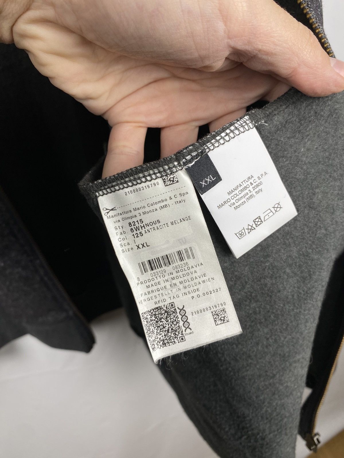 Colmar Colmar Originals Melange Bomber Zip Cotton Men size XXL Size US XXL / EU 58 / 5 - 12 Thumbnail