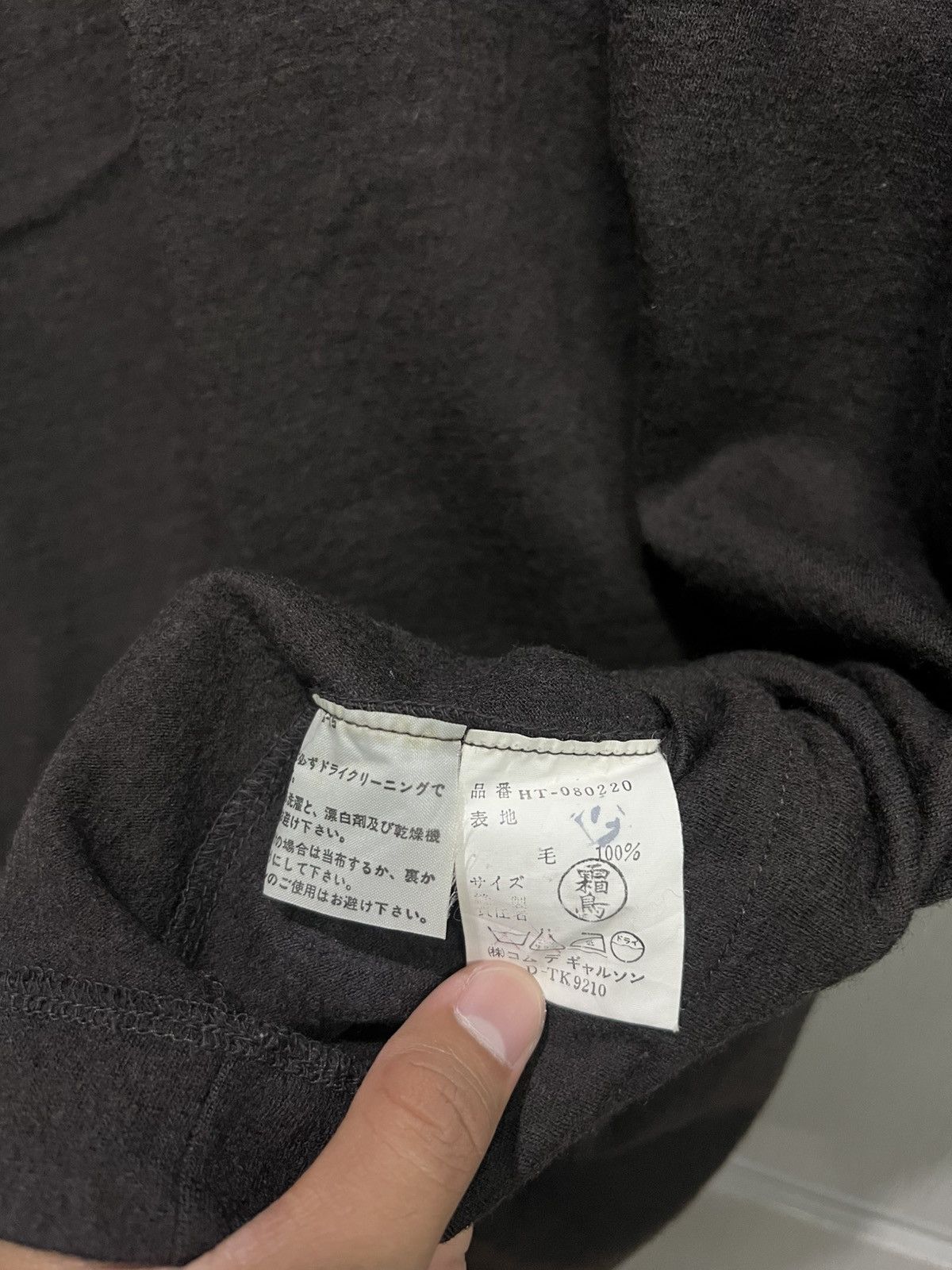 Comme des Garcons Homme Plus Aw91 Comme Des Garcons Homme Plus Archive Wool Longsleeve Size US M / EU 48-50 / 2 - 6 Thumbnail