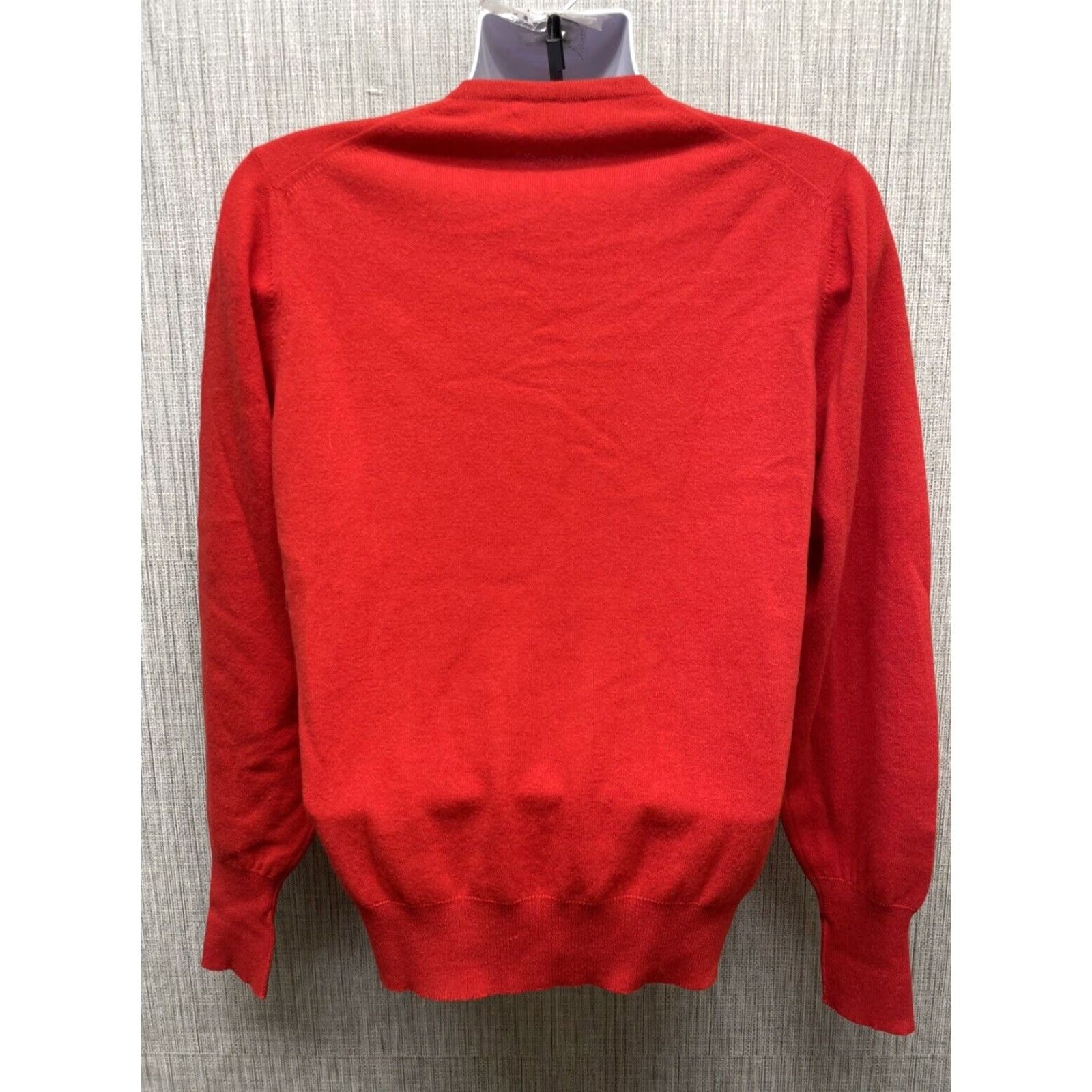 Vintage VINTAGE Castle Pines Golf Red Cashmere V-Neck Sweater Mens Medium Size US M / EU 48-50 / 2 - 4 Thumbnail