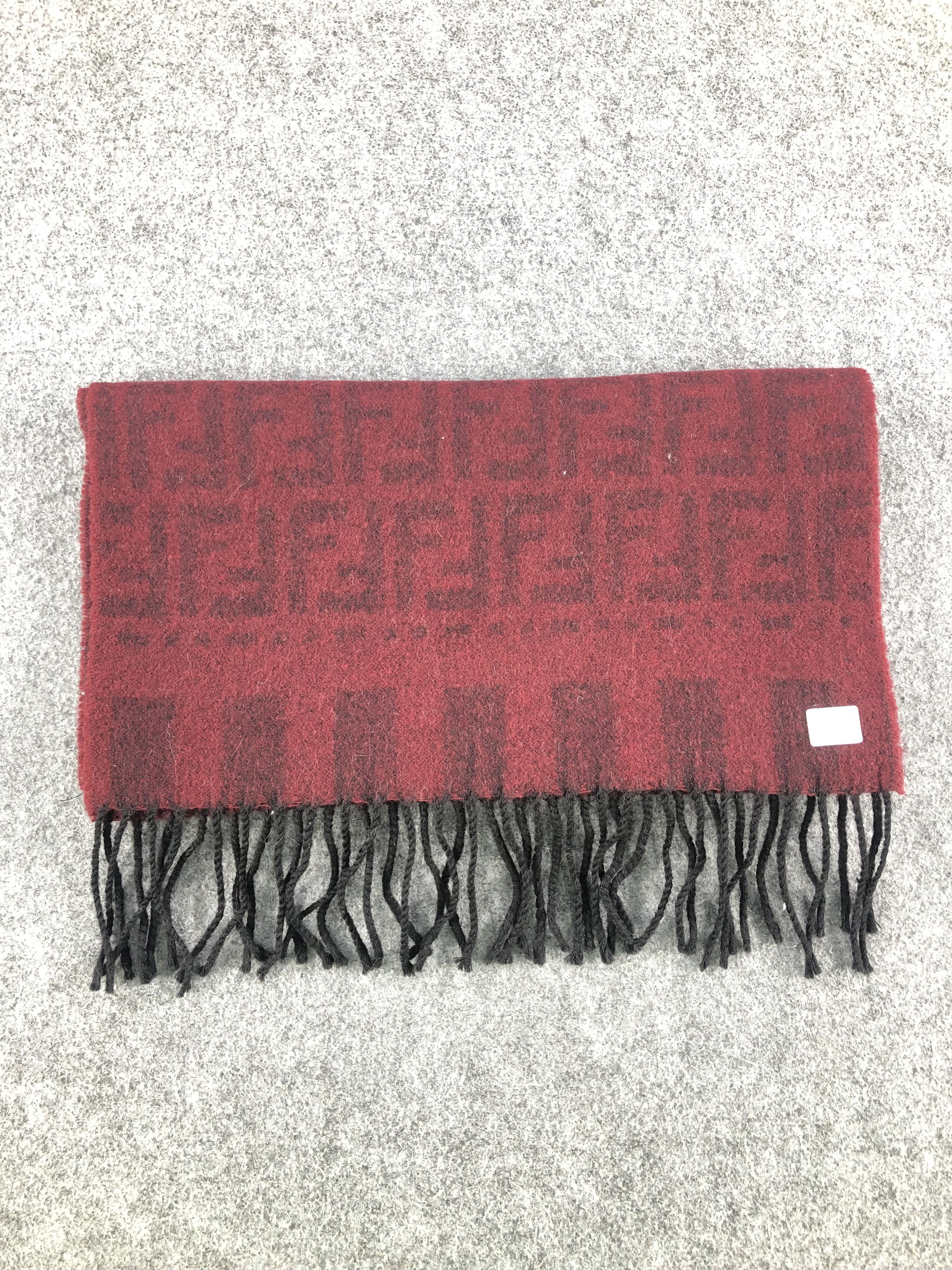 Vintage Fendi Monogram Scarf / Muffler / Neckwear Size ONE SIZE - 6 Thumbnail